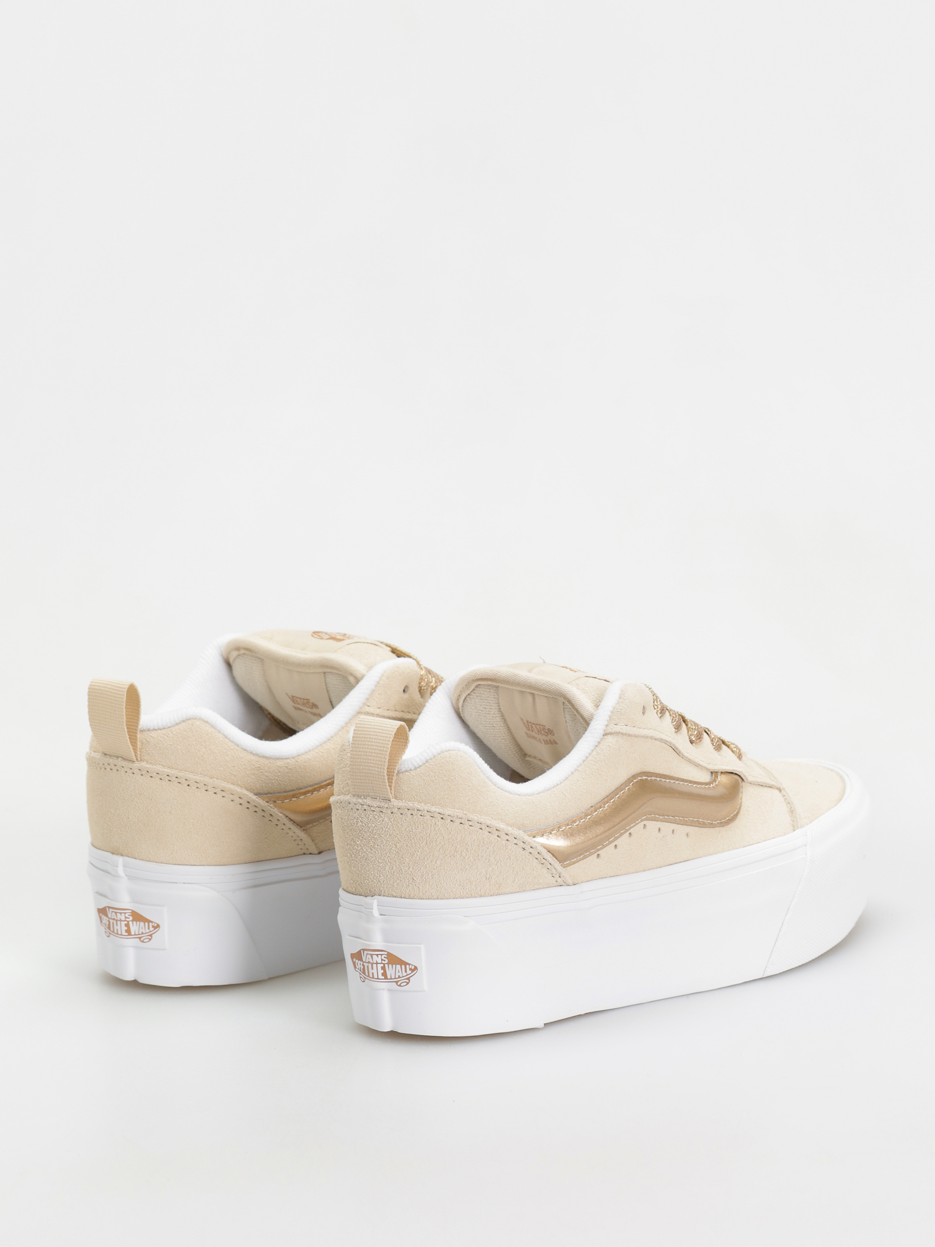 Vans Knu Stack Cipők (high shine gold)