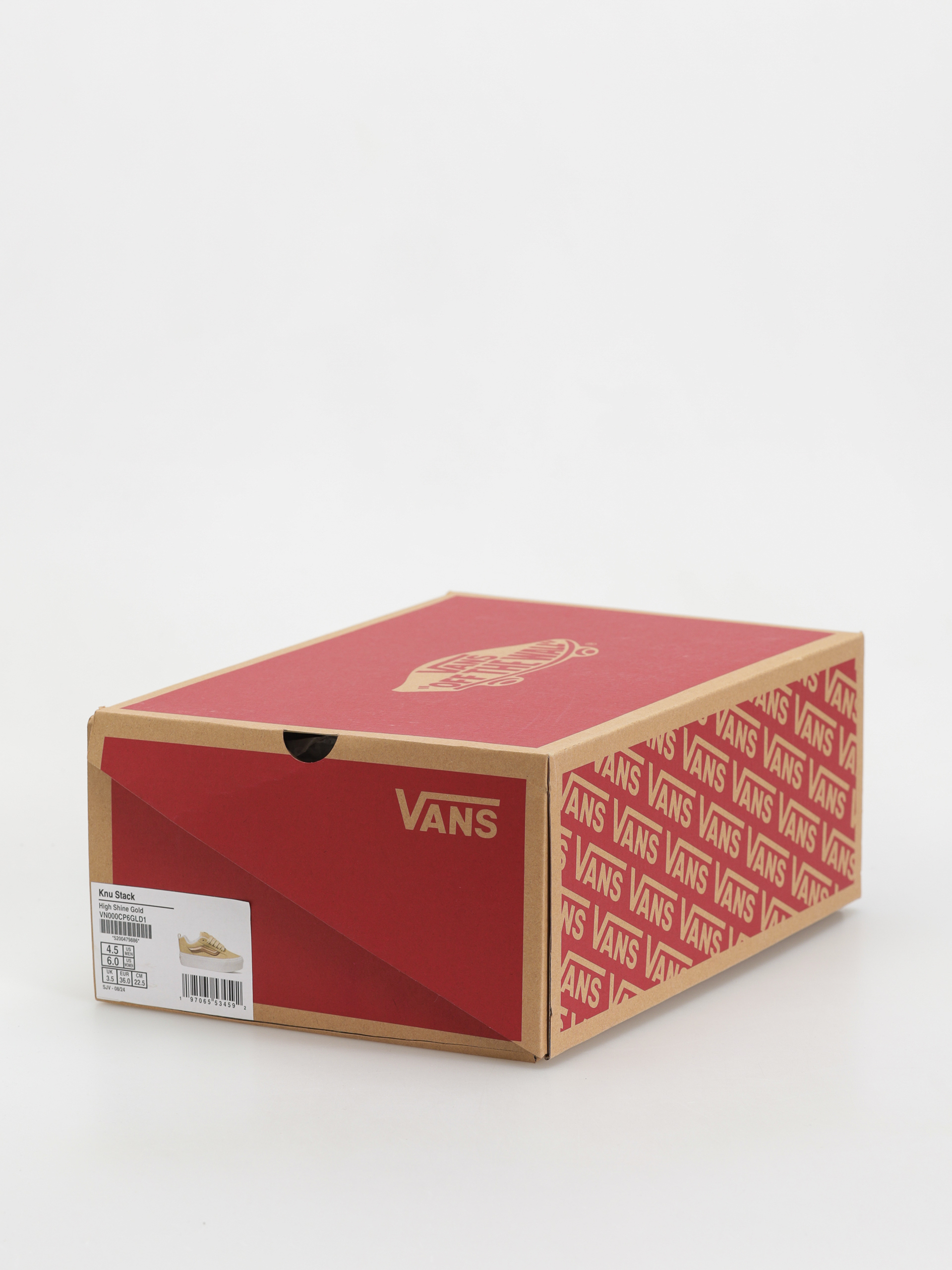 Vans Knu Stack Cipők (high shine gold)