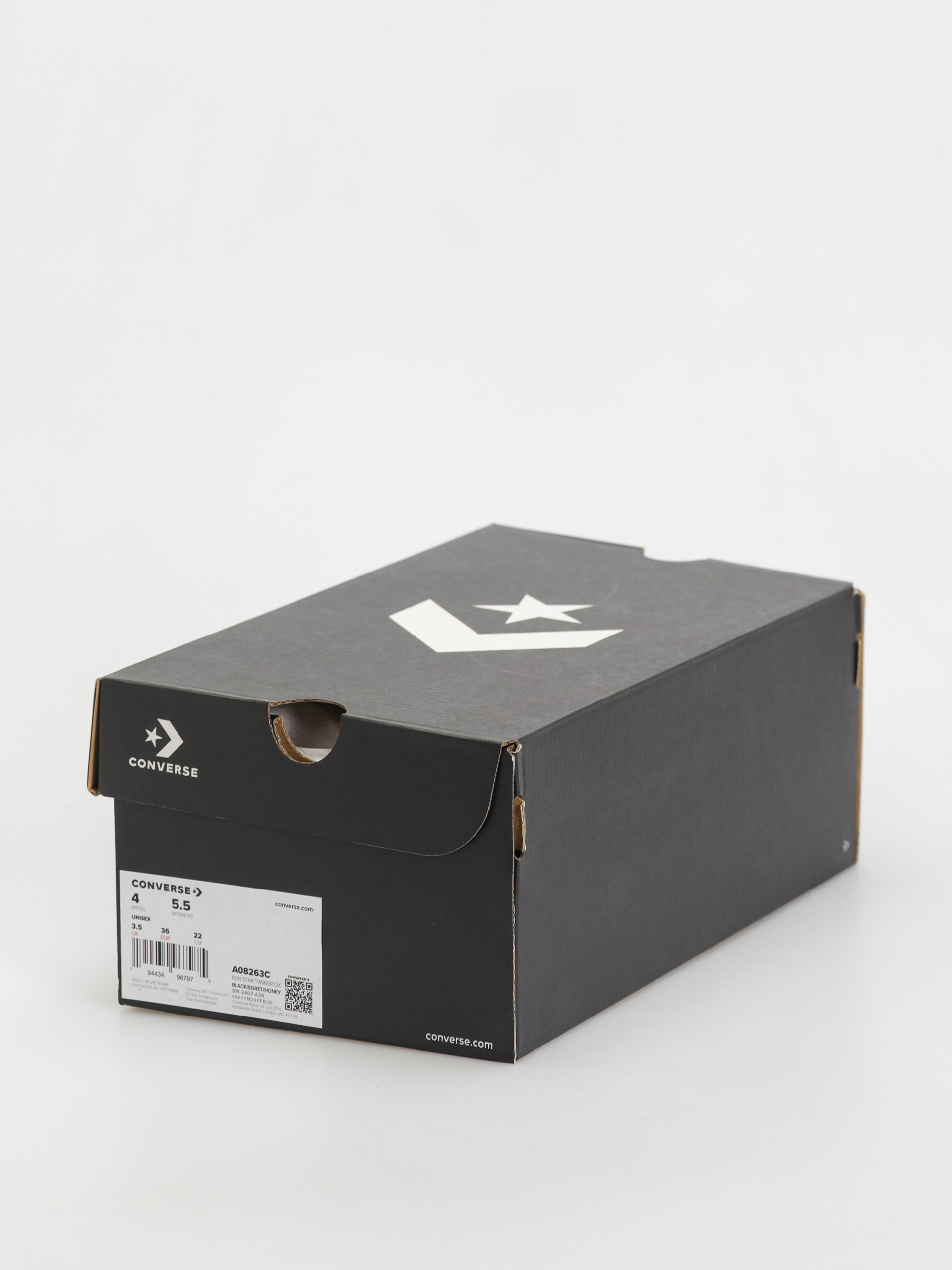 Converse Run Star Trainer Cipők (black/egret/honey)