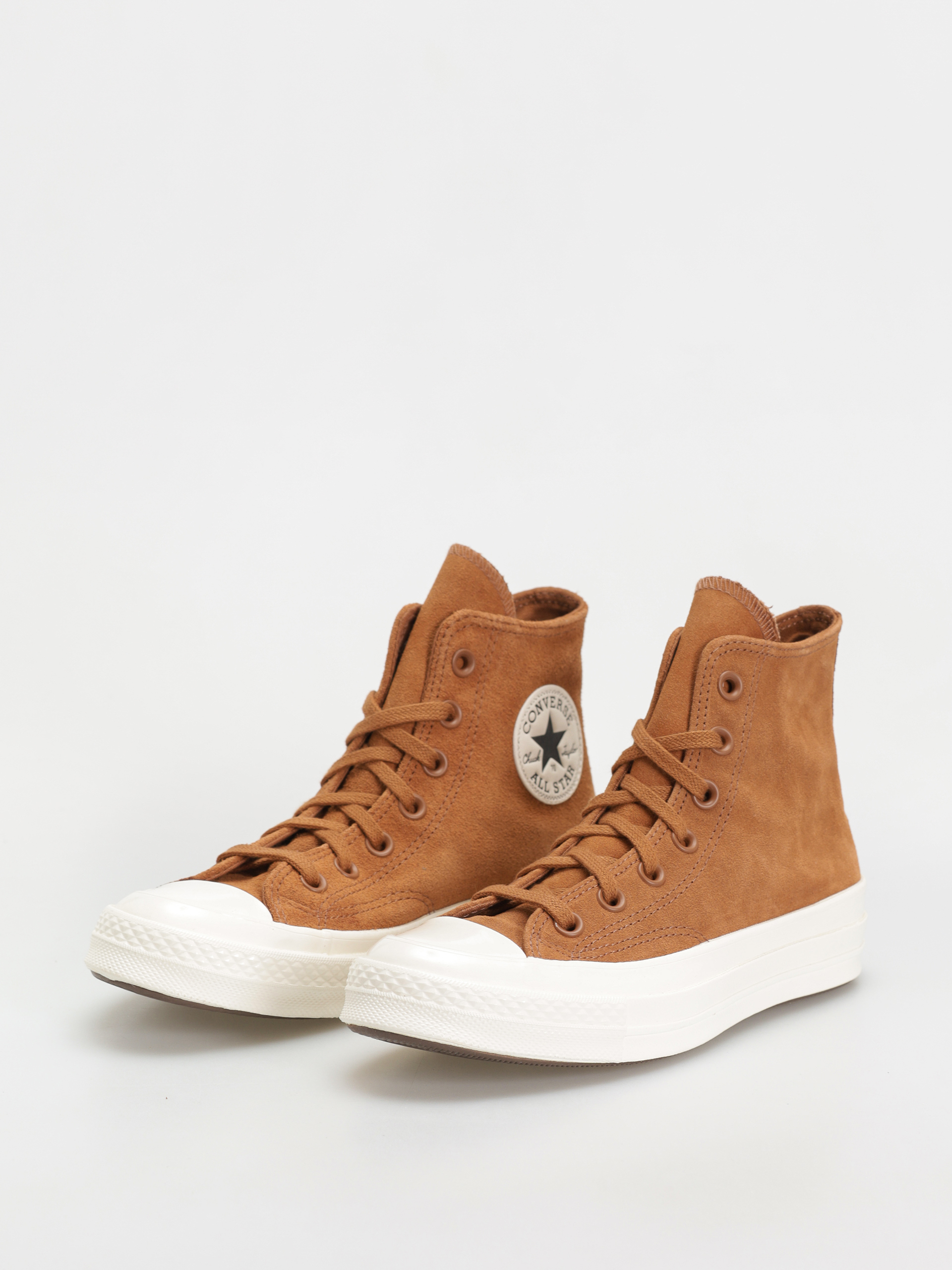 Converse Chuck 70 Hi Colorful Suede Tornacipők (warm tan/egret/black)