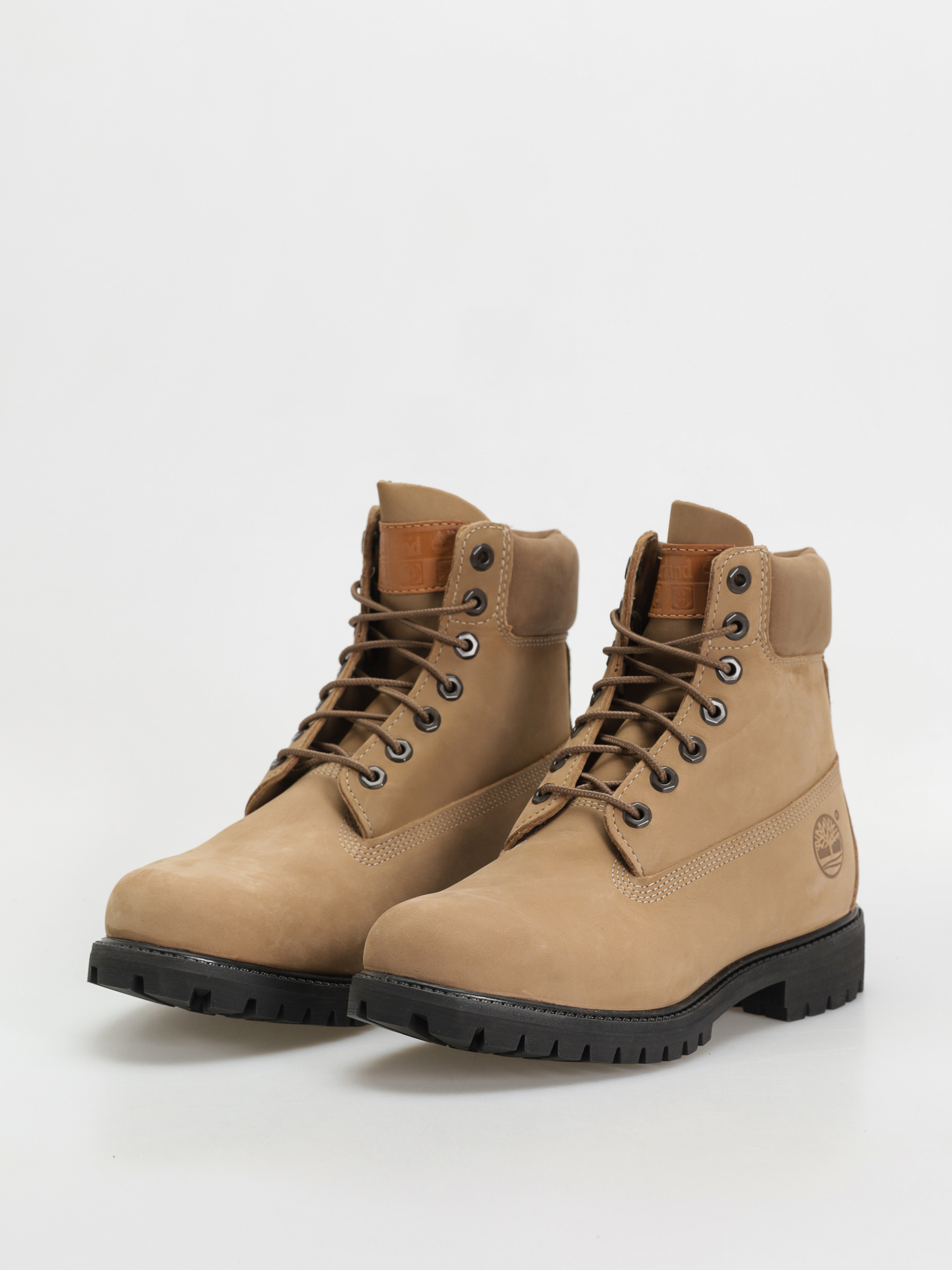 Timberland Premium 6 Inch Téli cipők (medium beige nubuck)