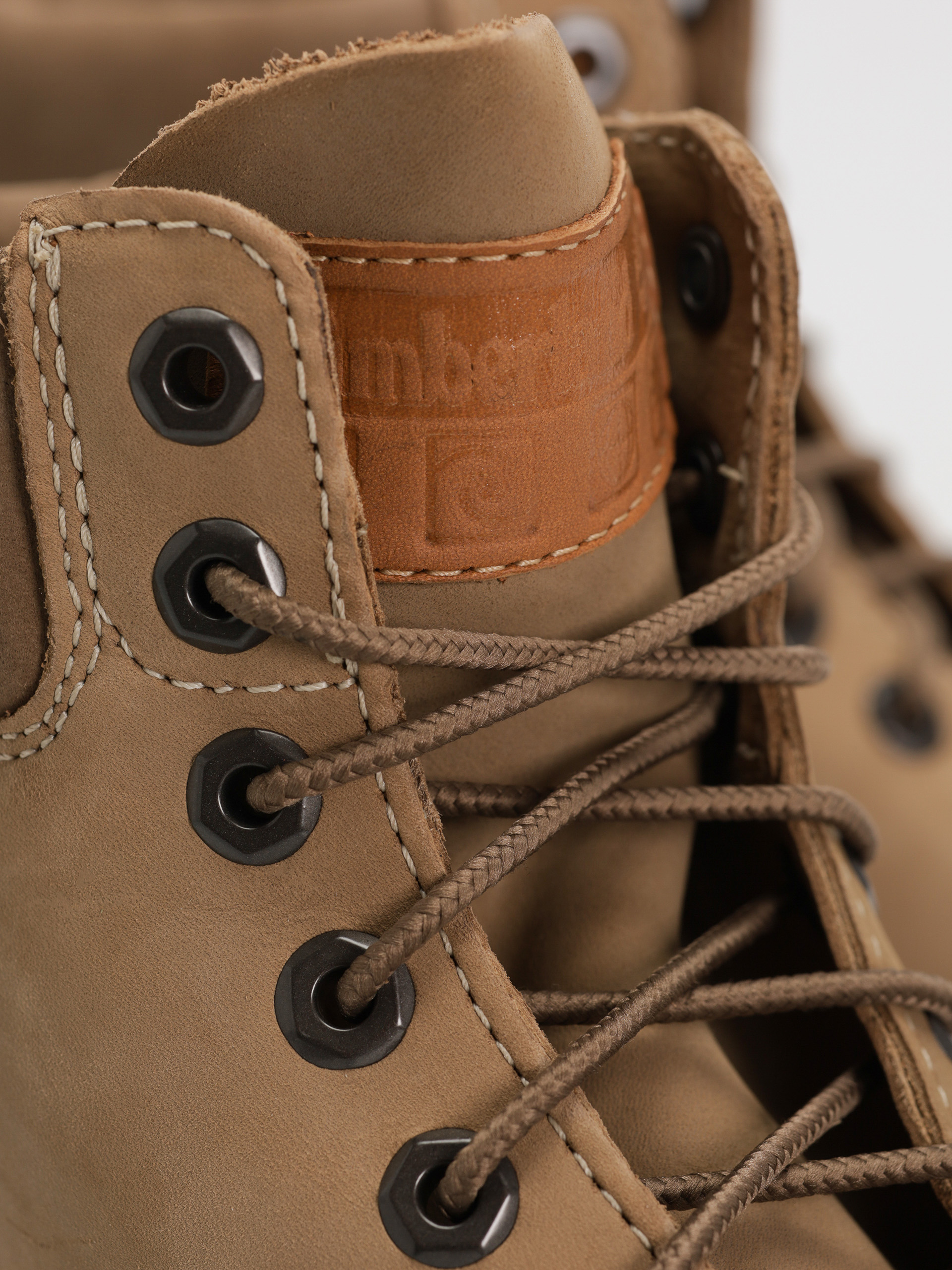 Timberland Premium 6 Inch Téli cipők (medium beige nubuck)