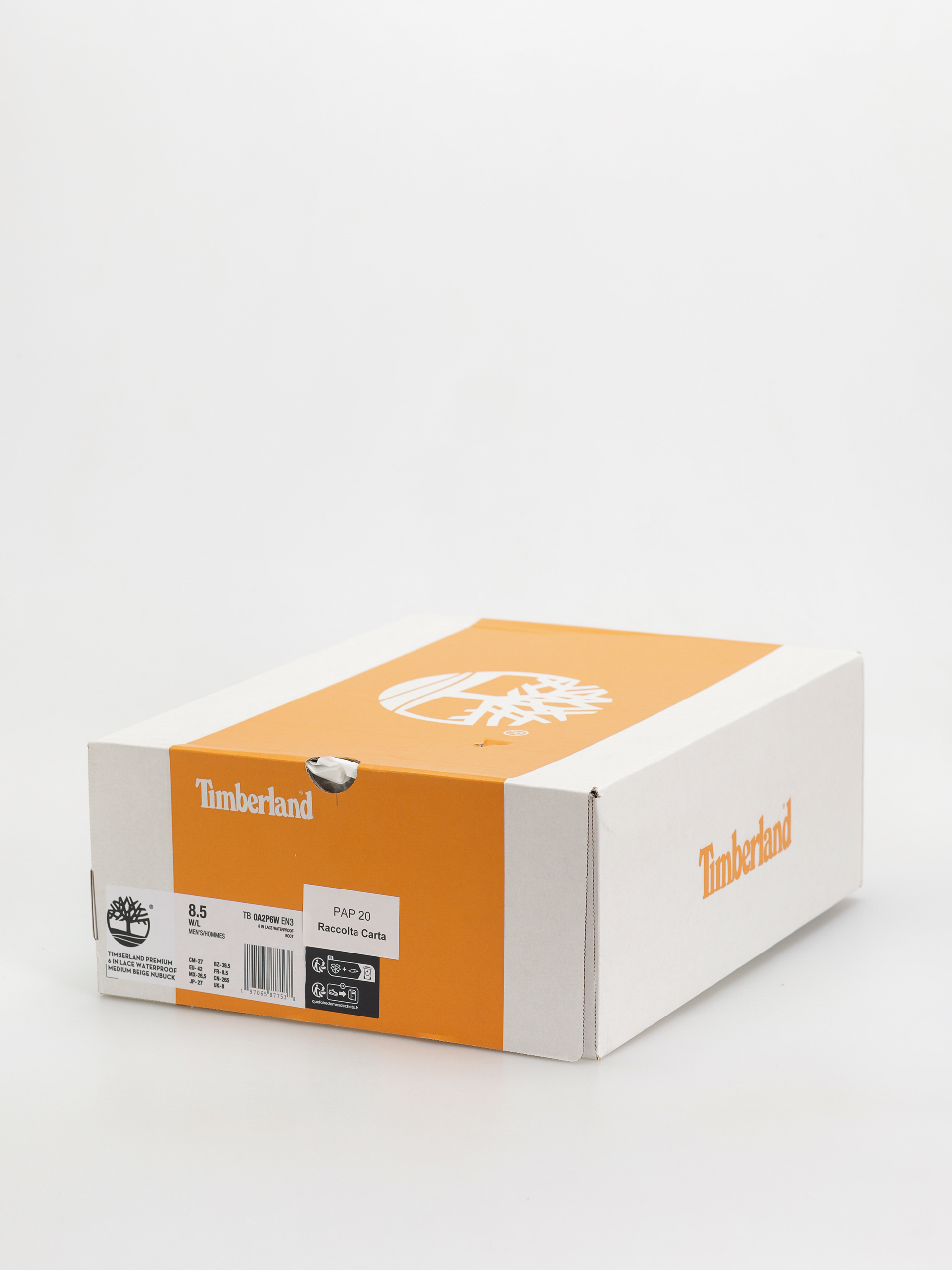 Timberland Premium 6 Inch Téli cipők (medium beige nubuck)