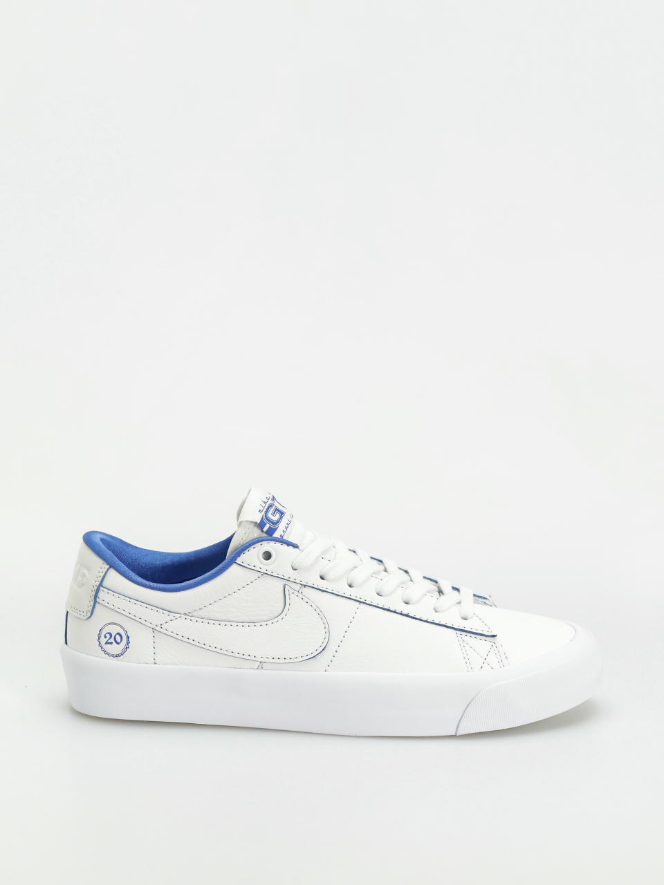 Nike SB Blazer Low Pro Gt Prm Cipők (summit white/game royal summit white)