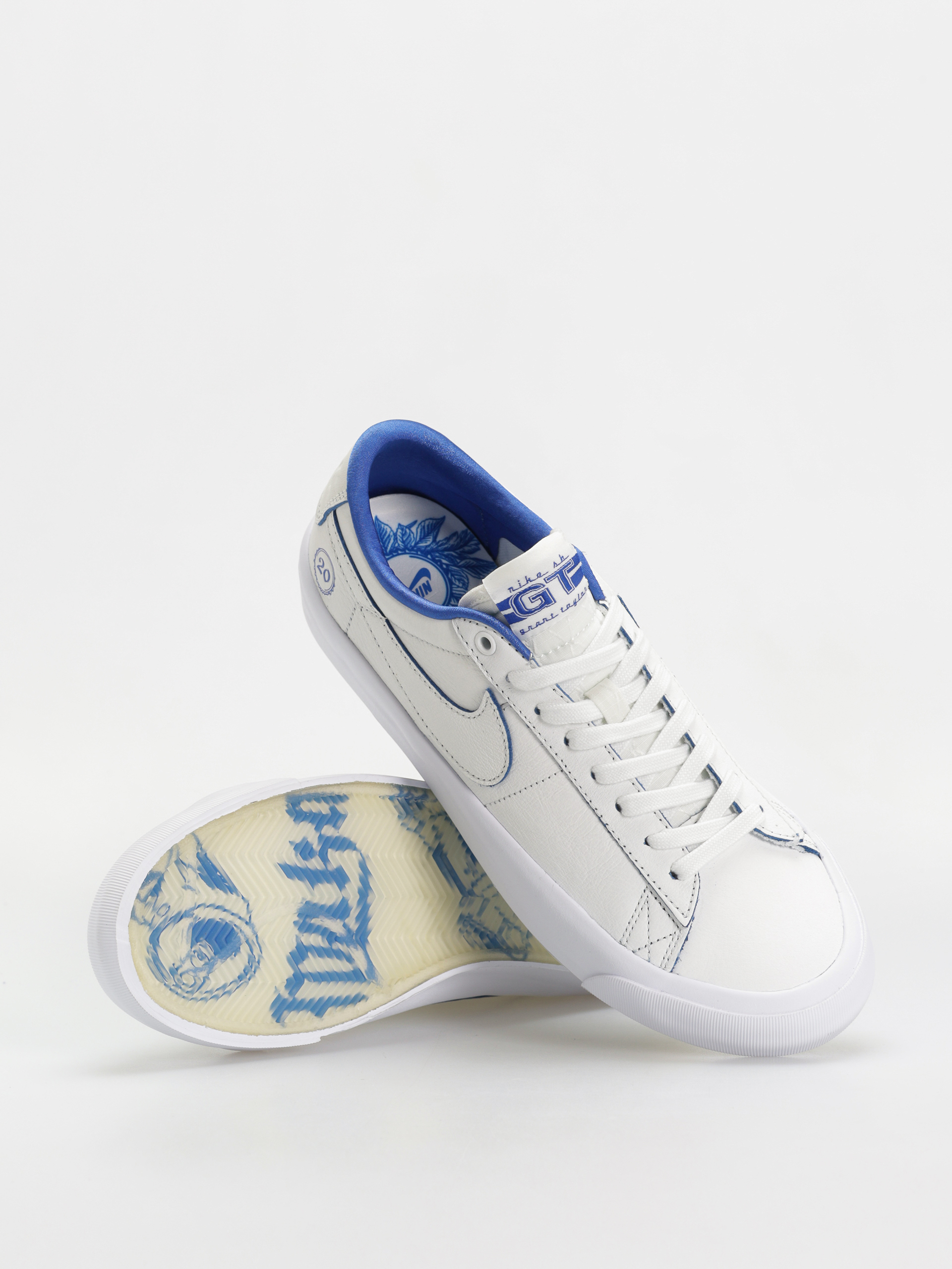 Nike SB Blazer Low Pro Gt Prm Cipők (summit white/game royal summit white)