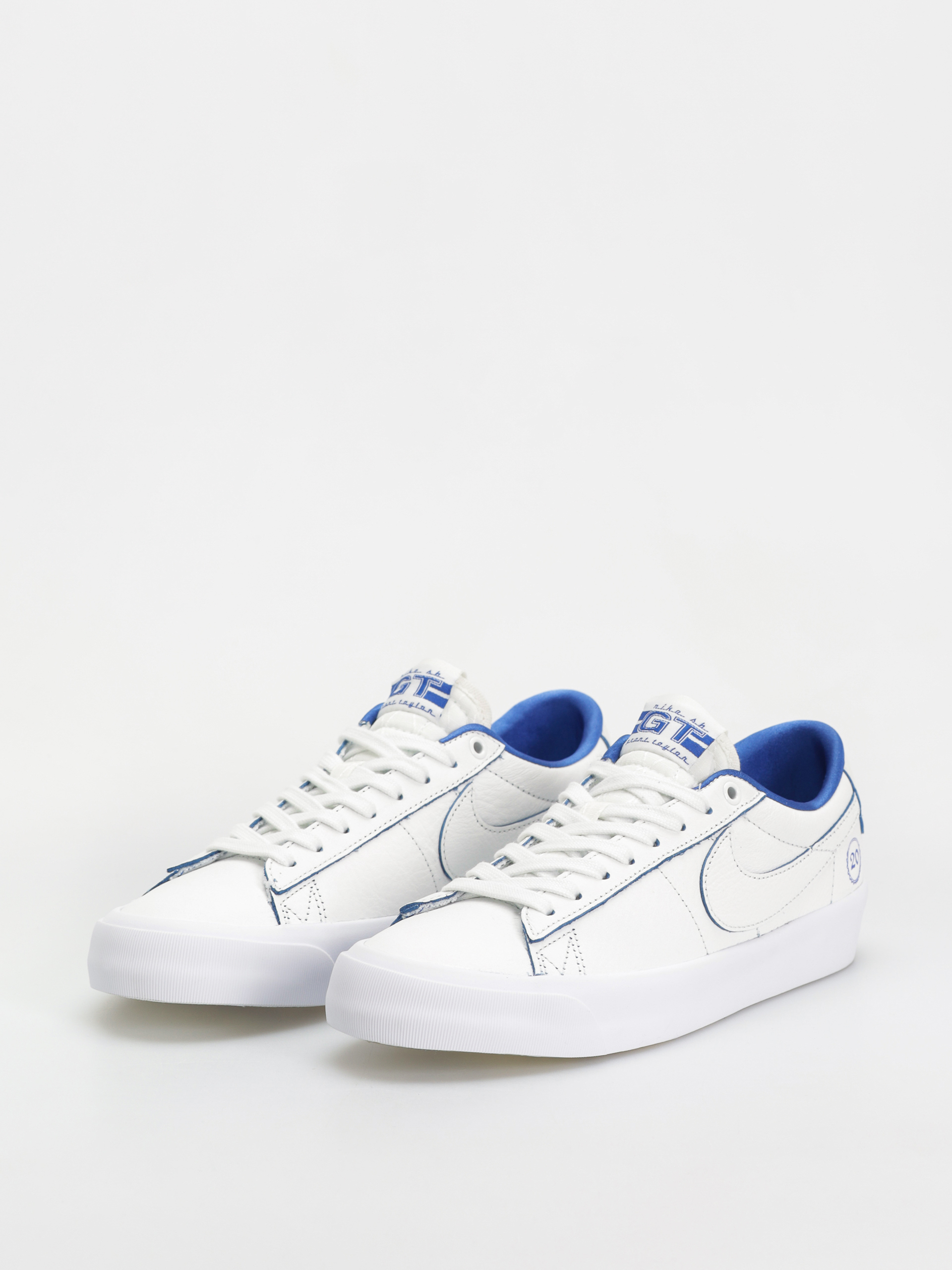 Nike SB Blazer Low Pro Gt Prm Cipők (summit white/game royal summit white)