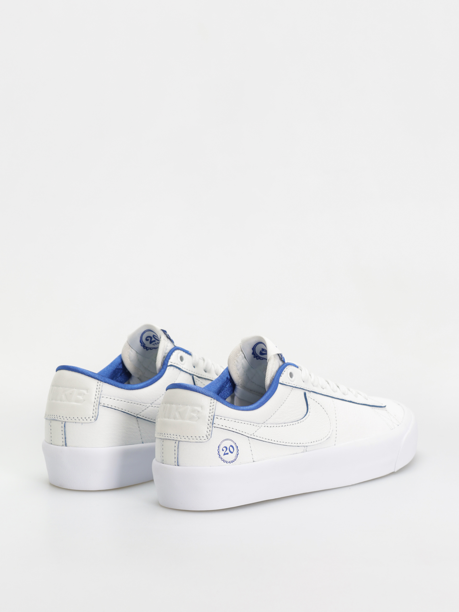 Nike SB Blazer Low Pro Gt Prm Cipők (summit white/game royal summit white)
