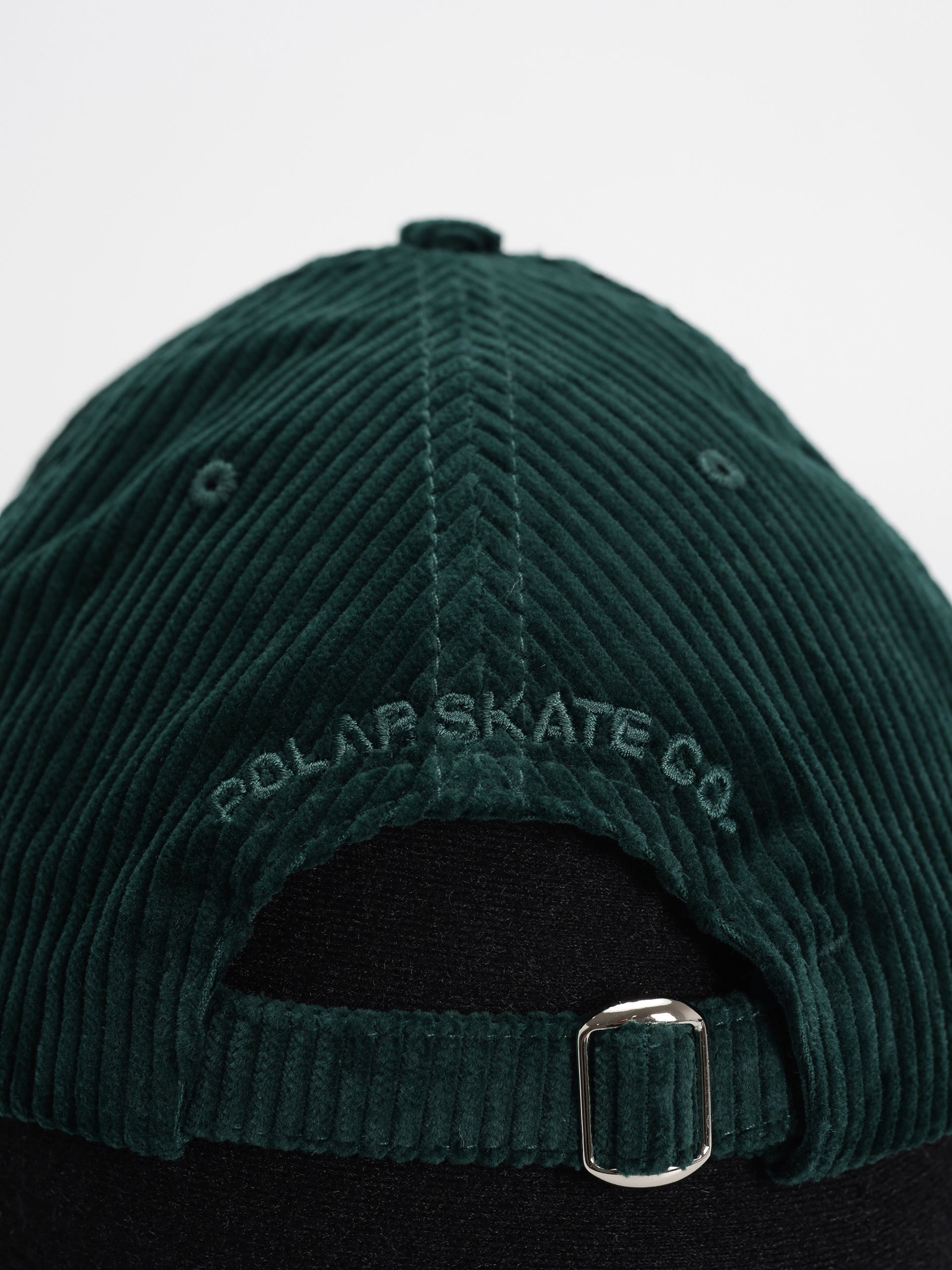Polar Skate Sai Cord Baseball sapka (dark emerald)