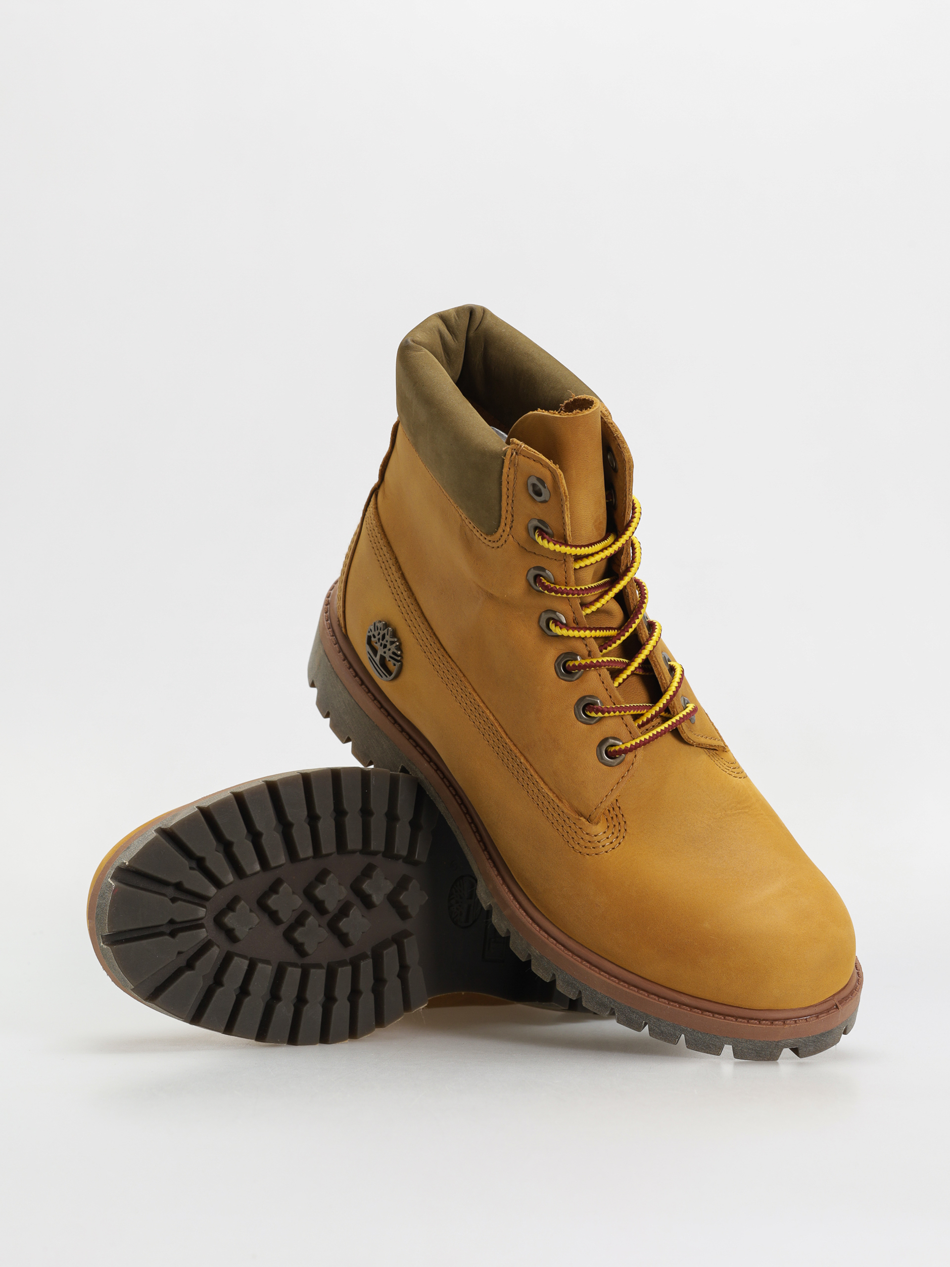 Timberland Premium 6 Inch Téli cipők (wheat full grain)