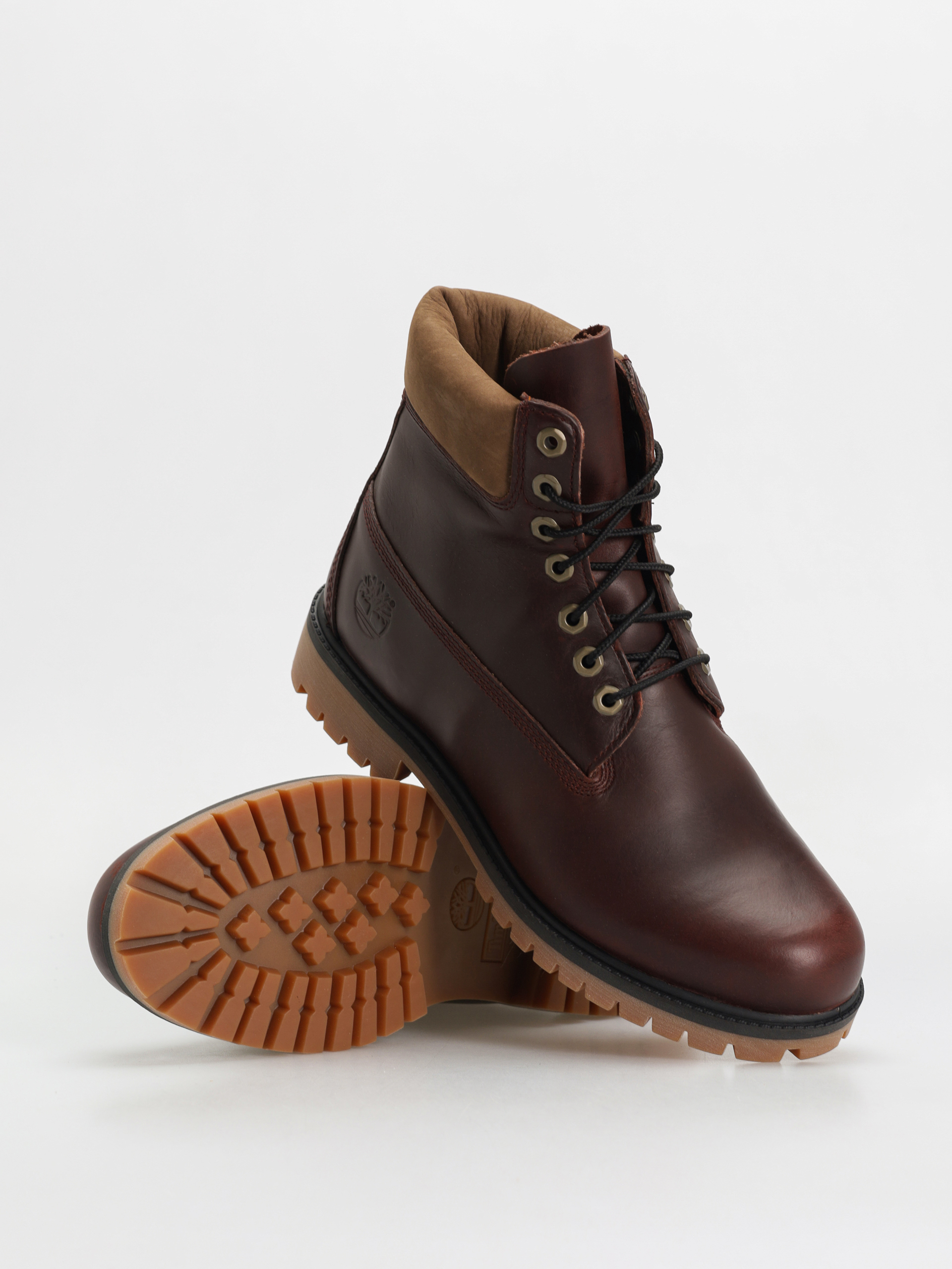 Timberland Heritage 6 Inch Téli cipők (burgundy full grain)