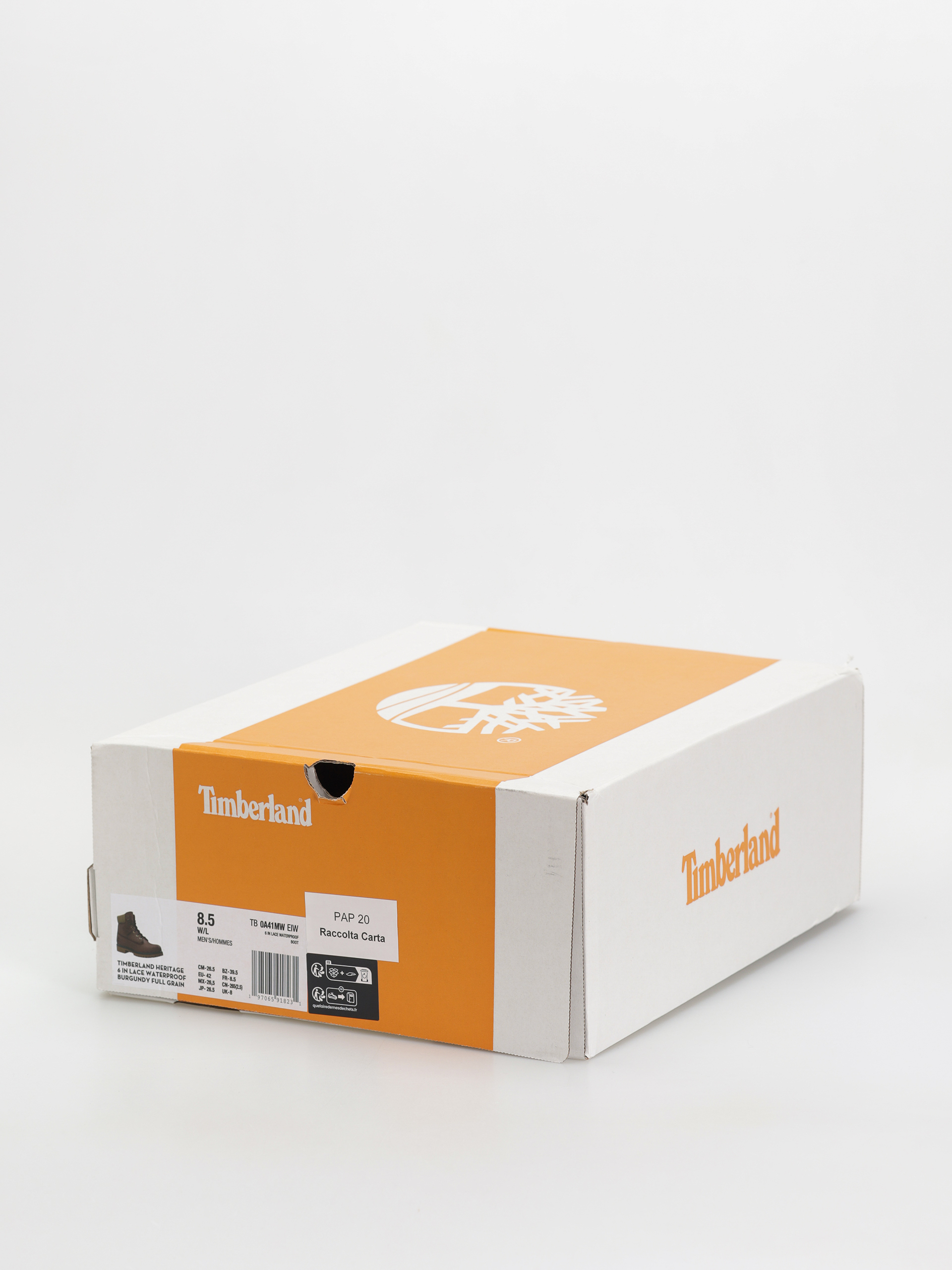 Timberland Heritage 6 Inch Téli cipők (burgundy full grain)