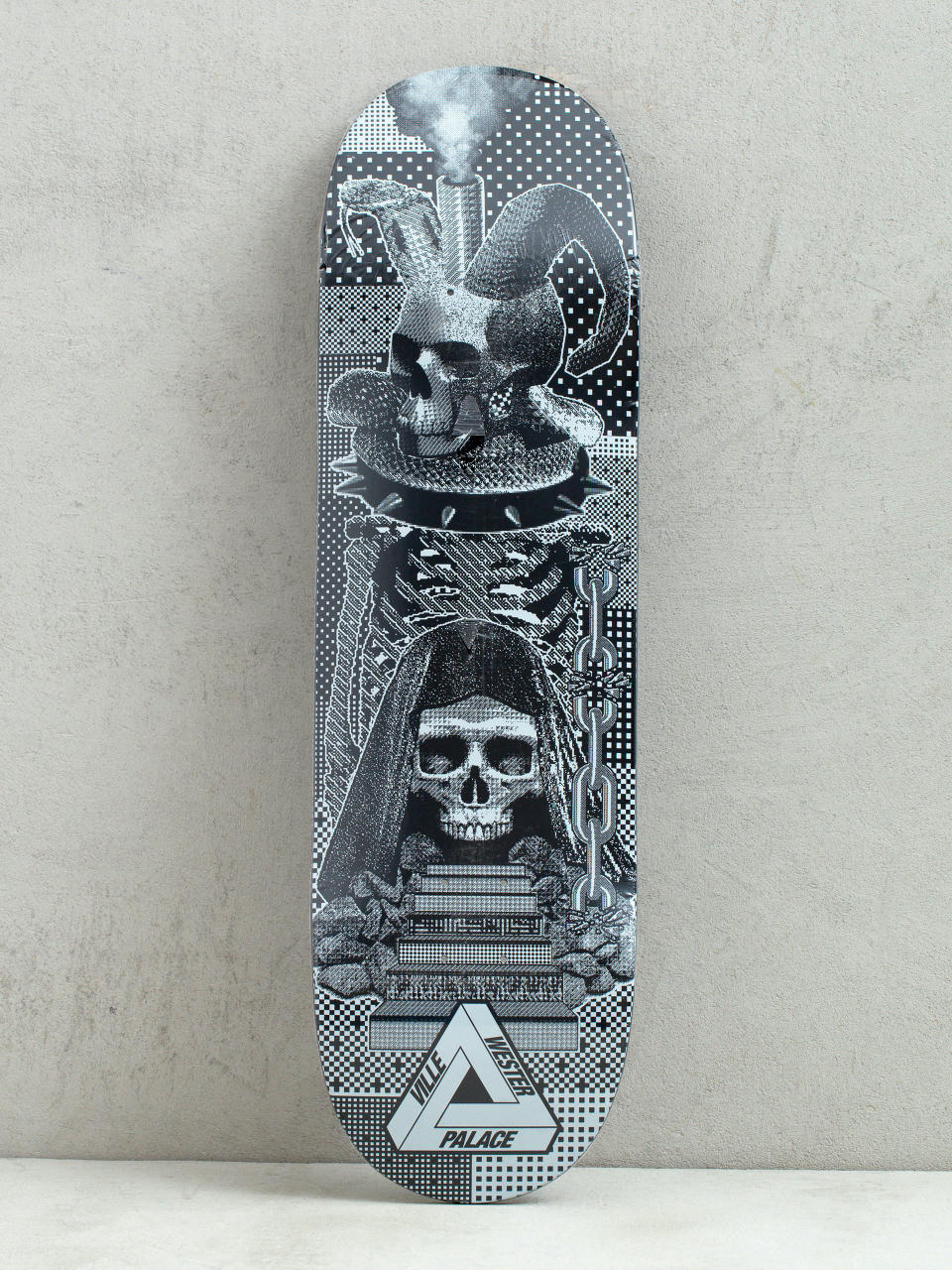 Gördeszka lap Palace Skateboards Ville Pro (black/white)