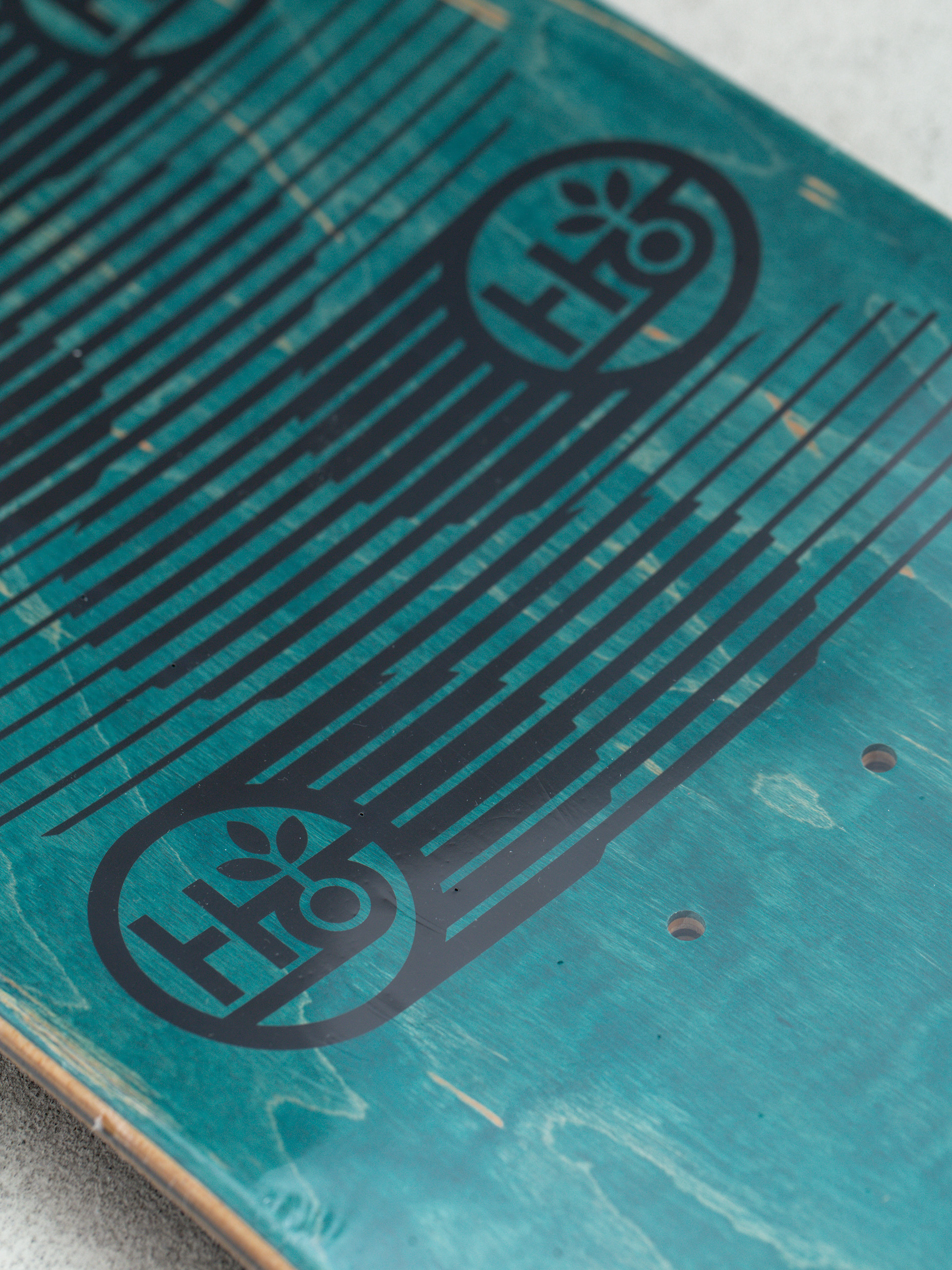 Habitat Transit Logo Gördeszka lap (black)