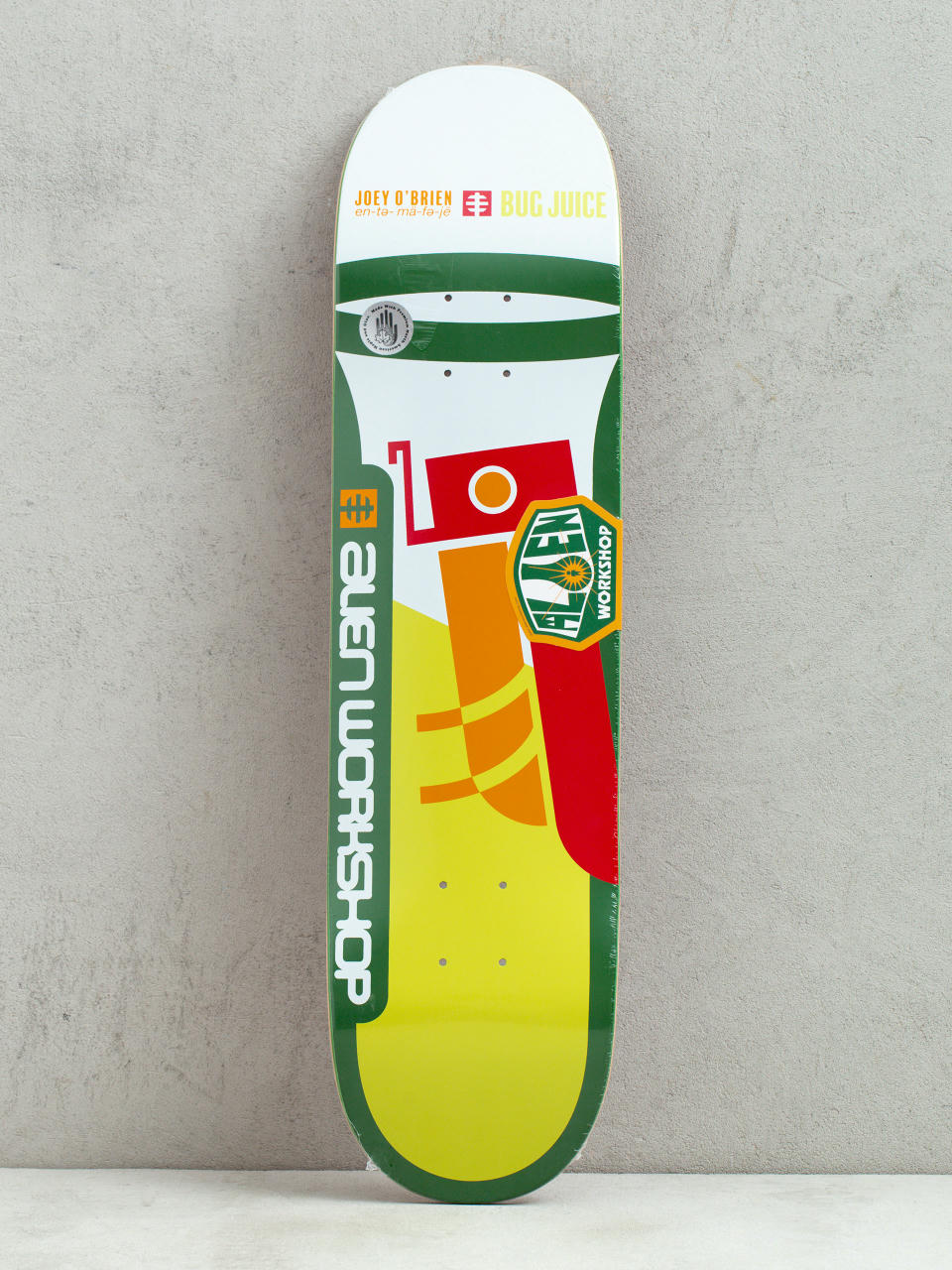 Gördeszka lap Alienworkshop Joey Obrien Bug Juice (white/green/red)