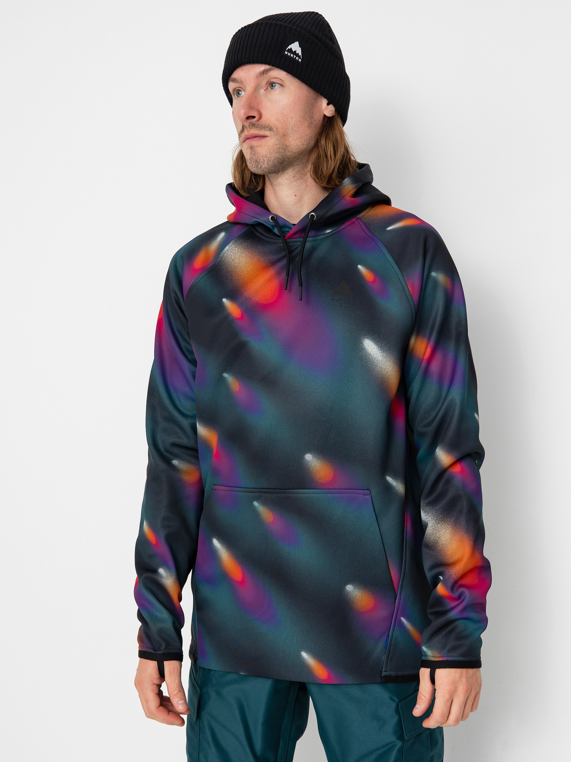 Férfi Thermo pulóver Burton Crown Weatherproof HD (comets)