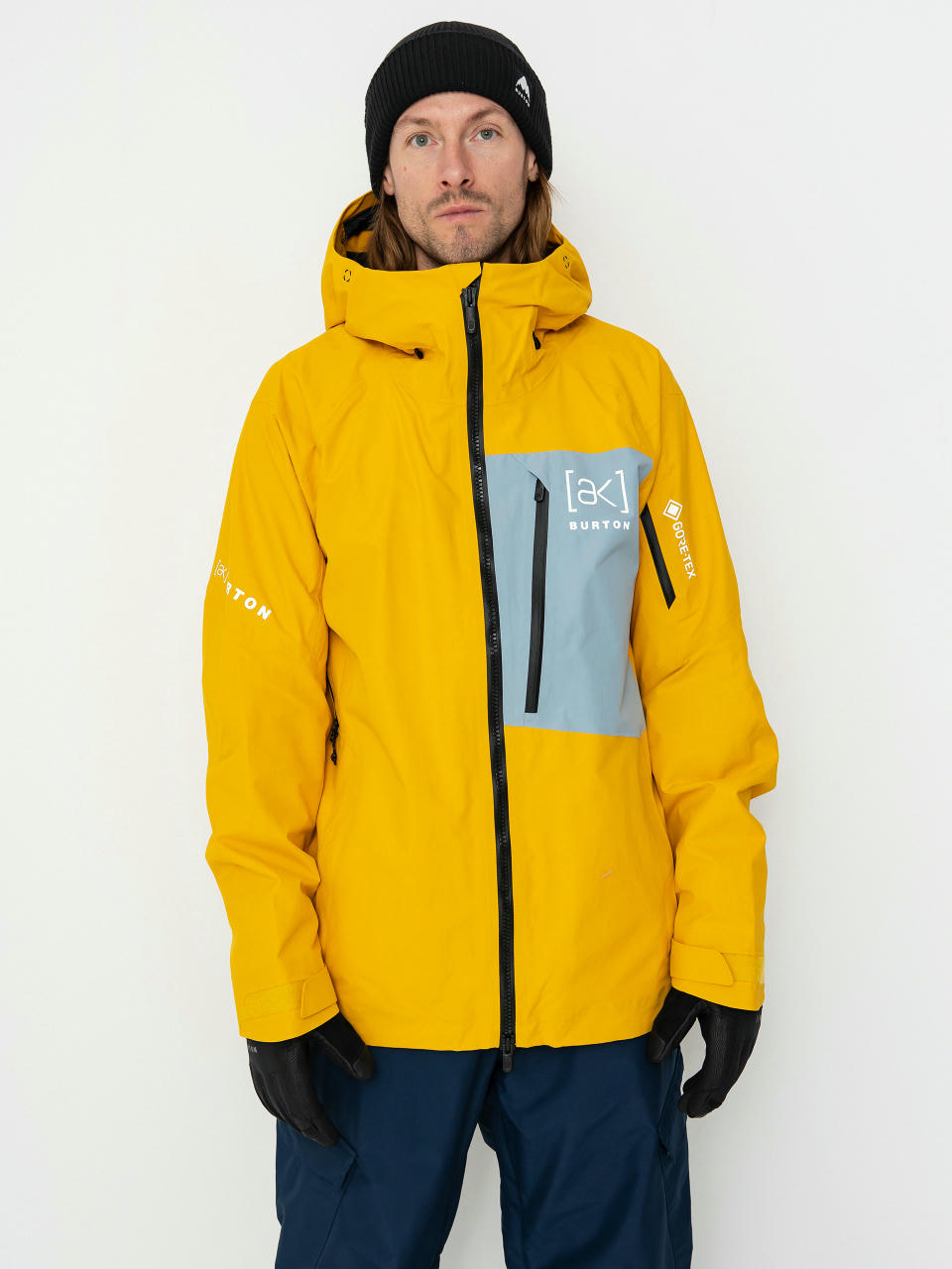 Férfi Snowboard dzseki Burton Ak Gore Tex Cyclic (goldenrod/dusty blue)