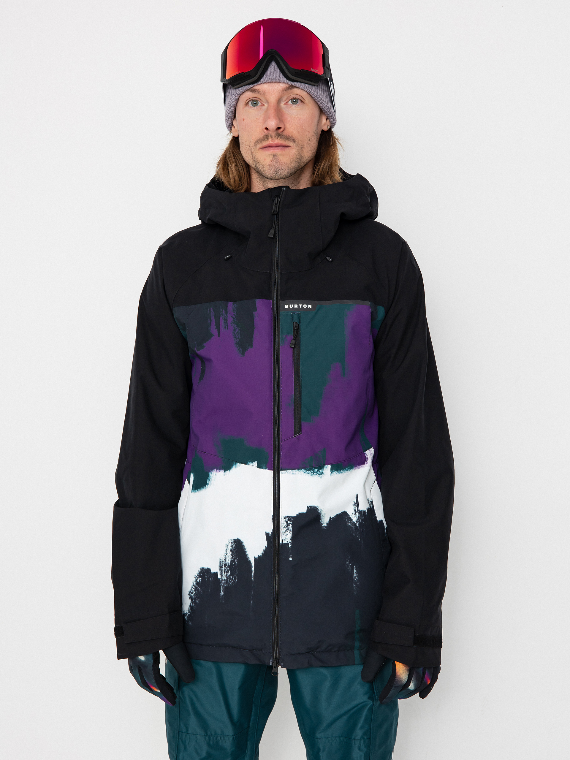 Snowboard dzseki Burton Lodgepole (true black/forest chalk)