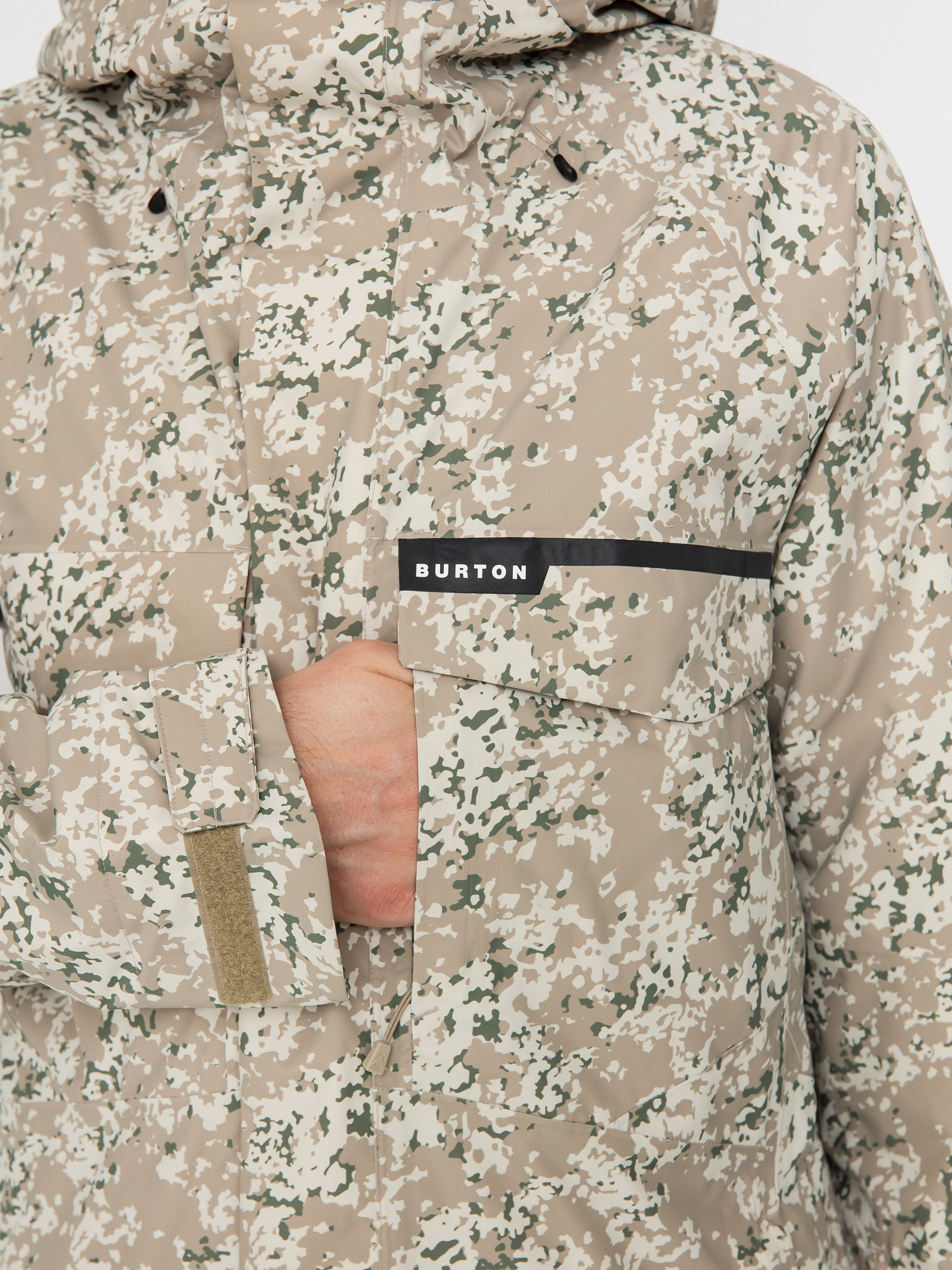 Férfi Snowboard dzseki Burton Covert 2.0 (snowfall camo)