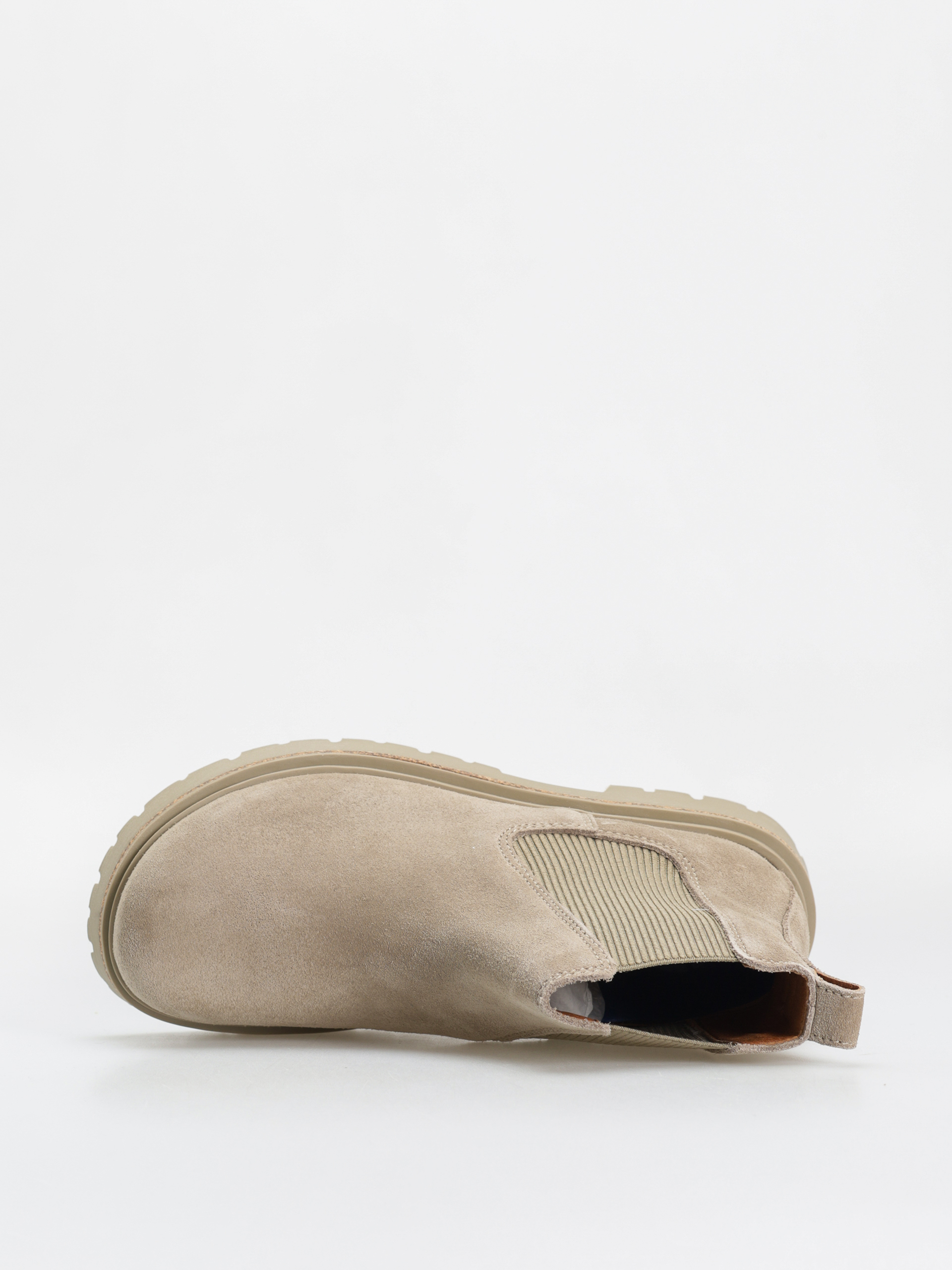 Birkenstock Highwood Slip On Women Suede Leather Narrow Wmn Cipők (taupe)