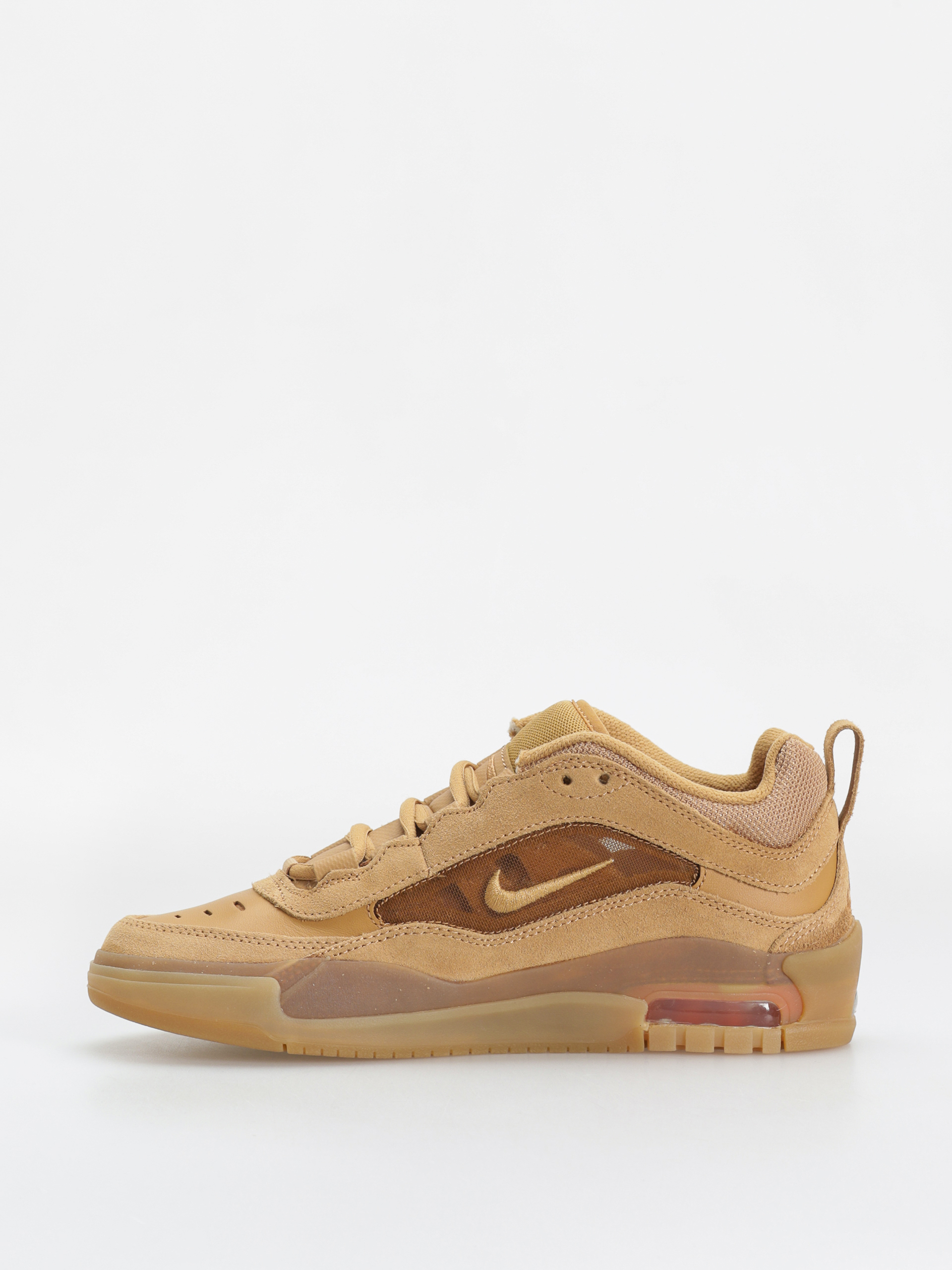 Nike SB Air Max Ishod Cipők (flax/wheat flax safety orange)