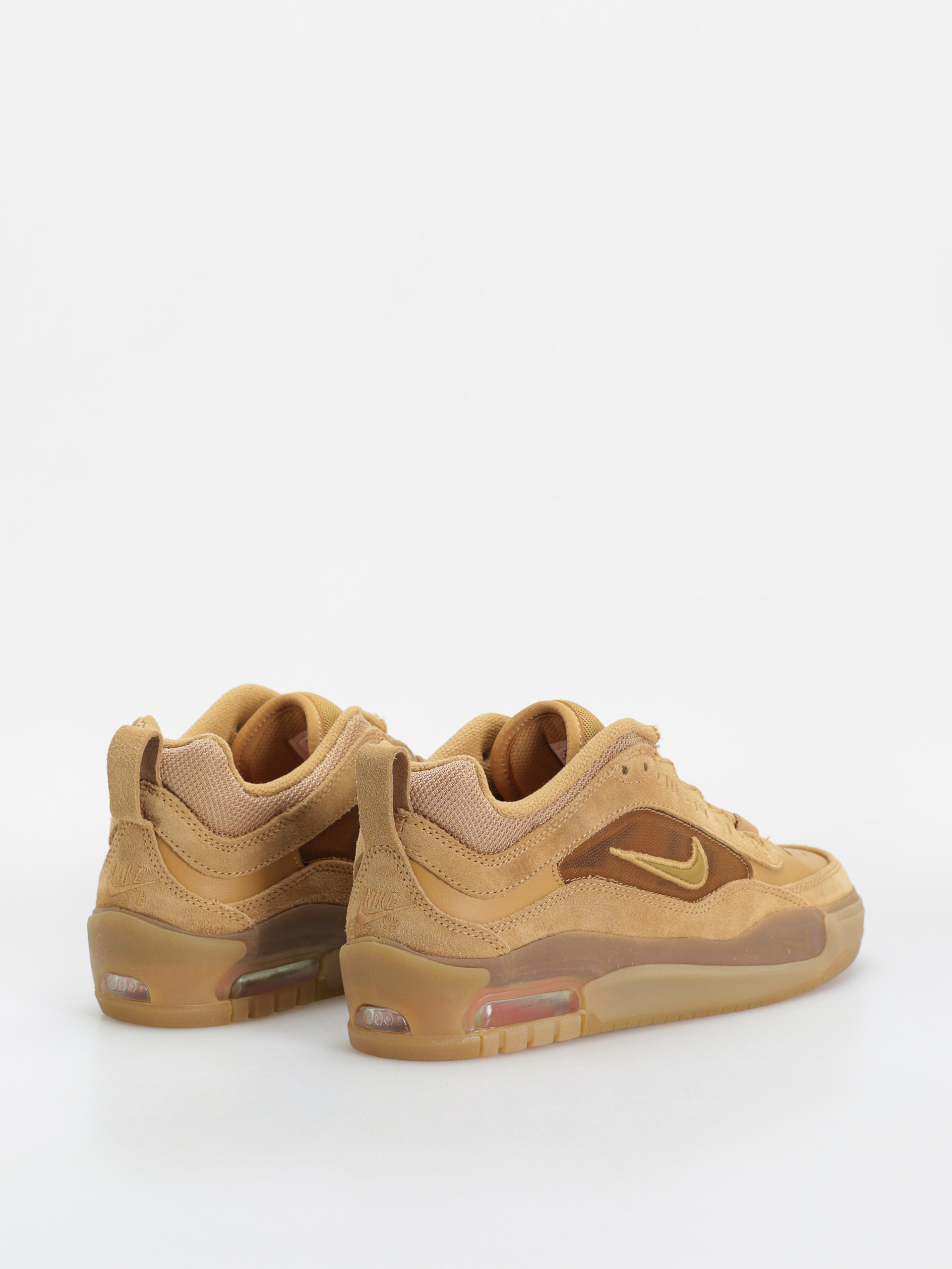 Nike SB Air Max Ishod Cipők (flax/wheat flax safety orange)