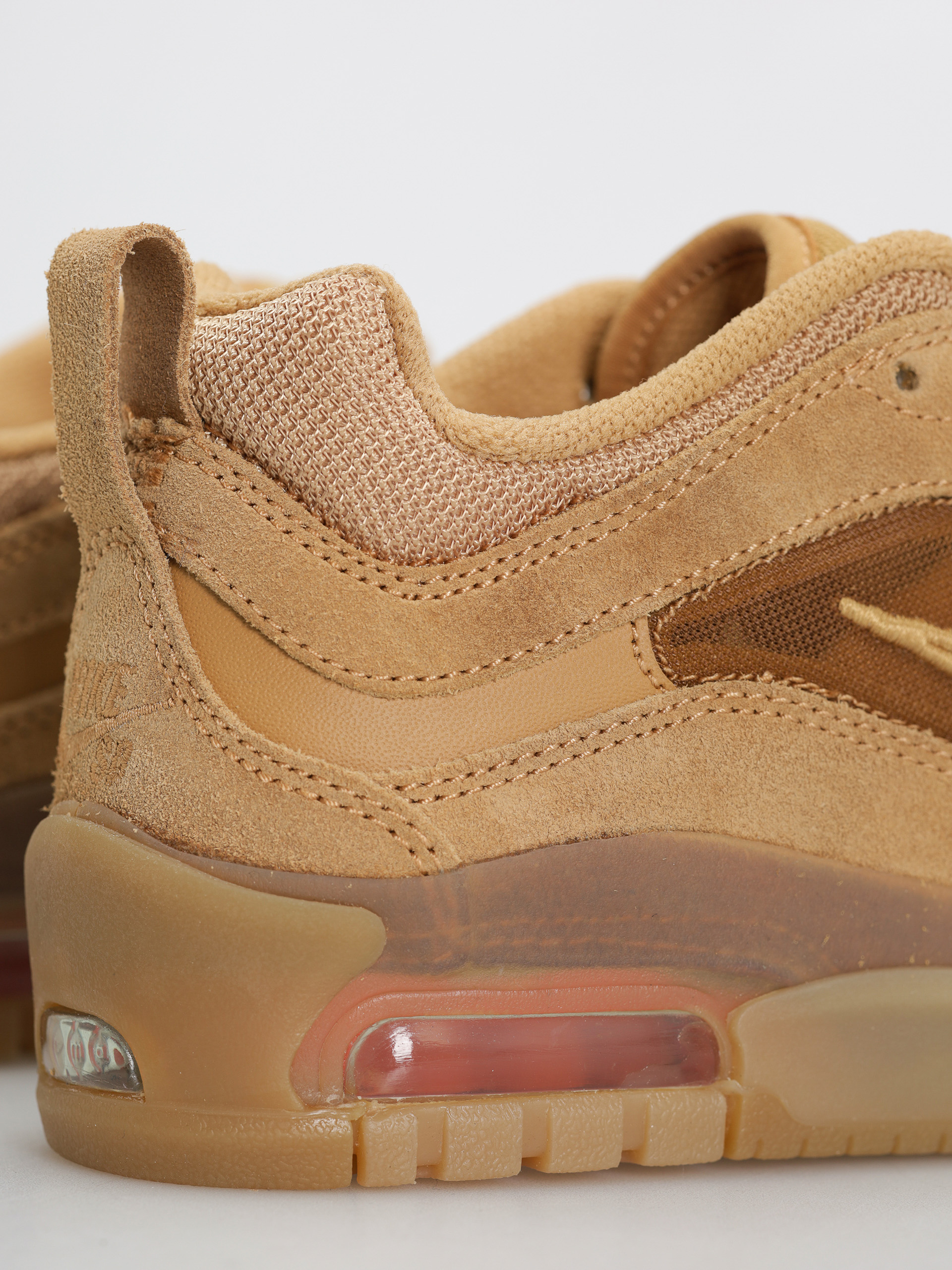 Nike SB Air Max Ishod Cipők (flax/wheat flax safety orange)