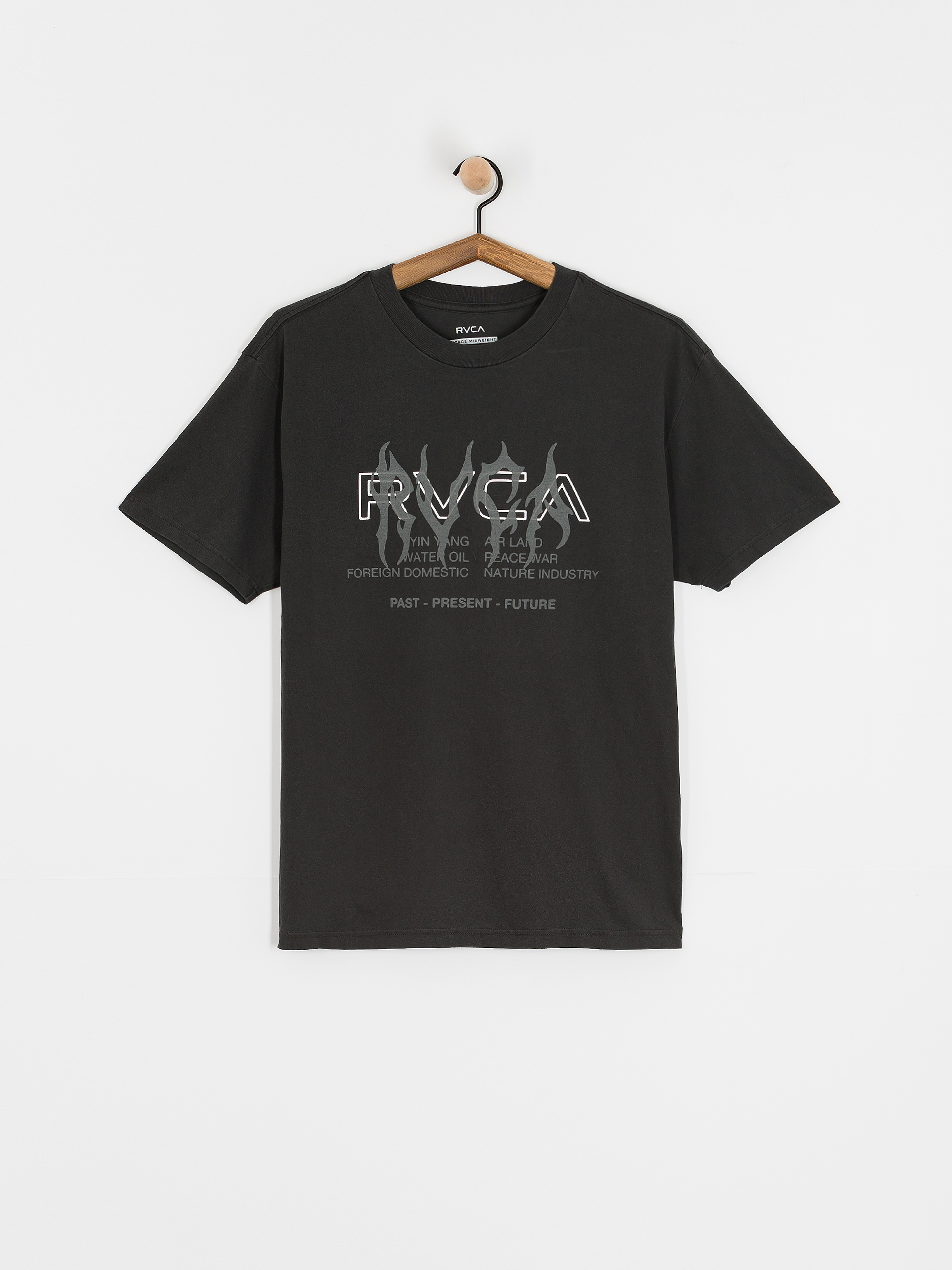 Póló RVCA Metalurgy (black)