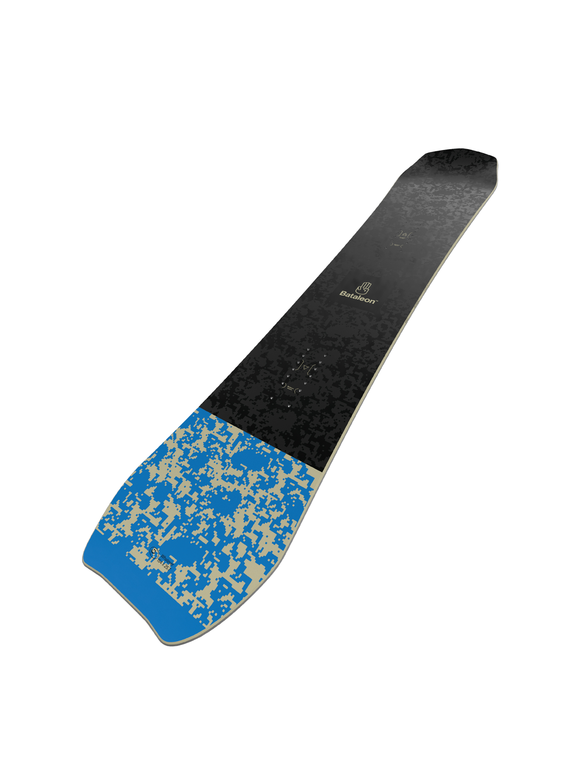 Férfi Snowboard Bataleon Whatever (white/black/blue)