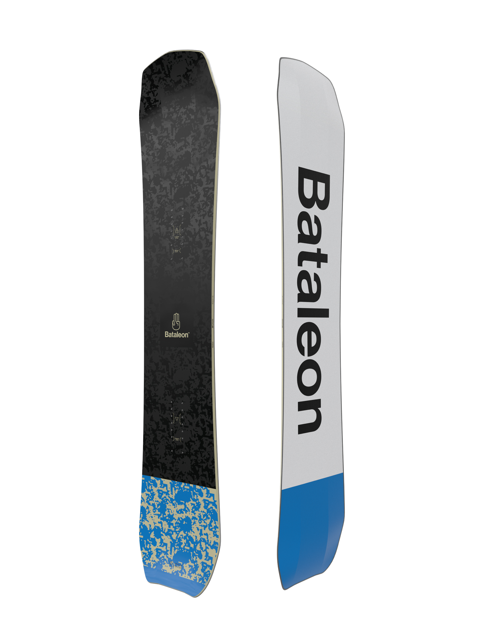 Férfi Snowboard Bataleon Whatever (white/black/blue)