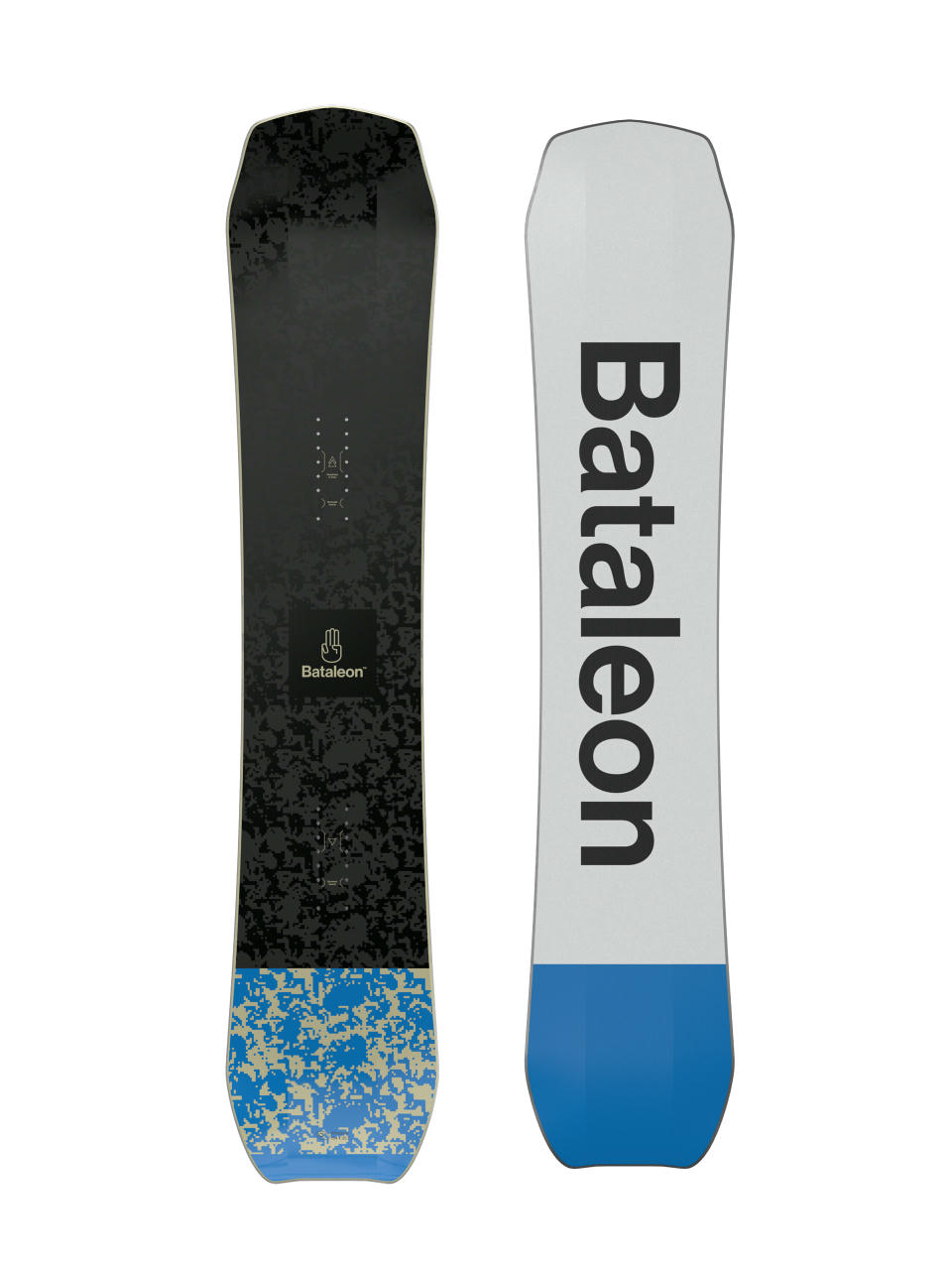 Férfi Snowboard Bataleon Whatever (white/black/blue)