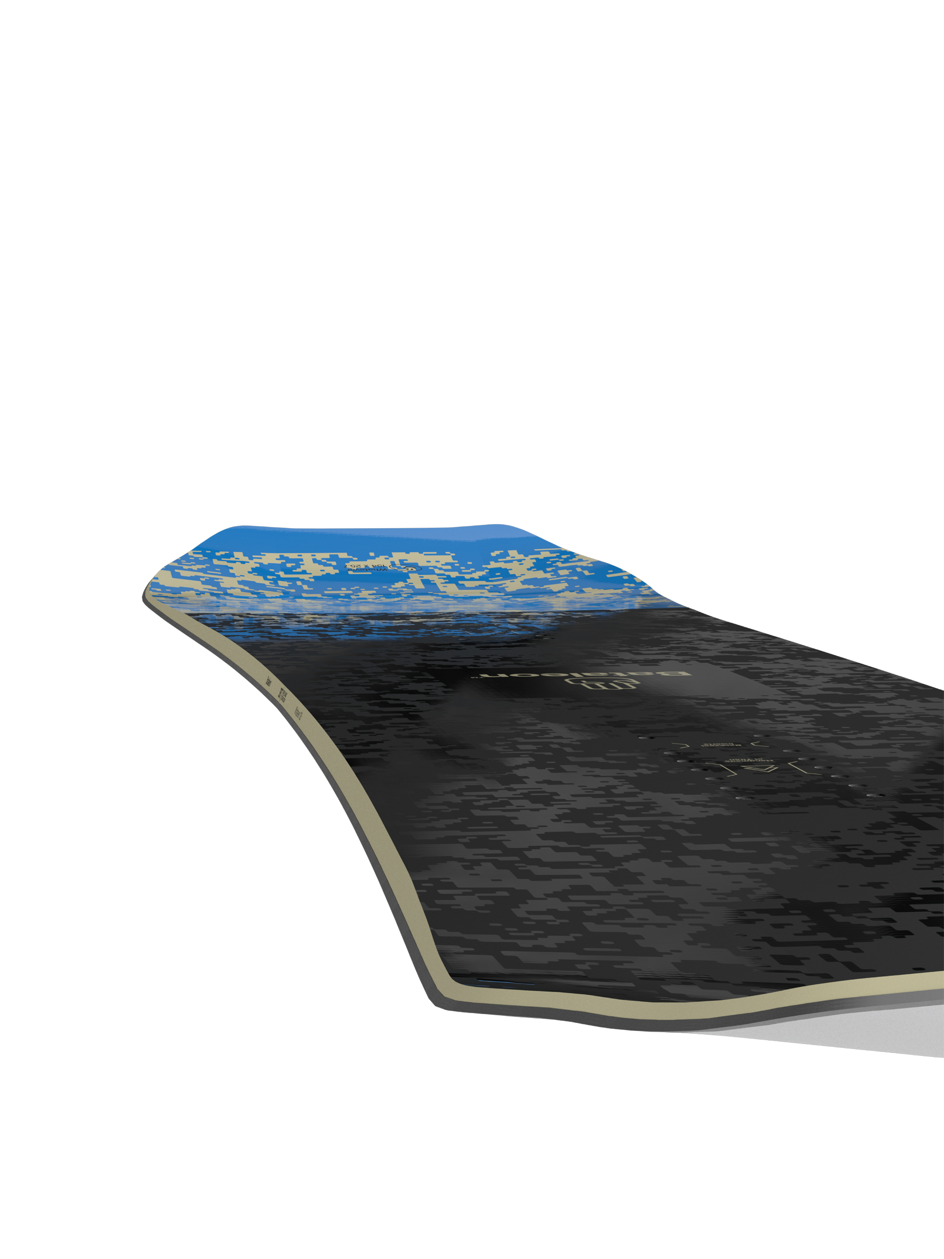 Férfi Snowboard Bataleon Whatever (white/black/blue)