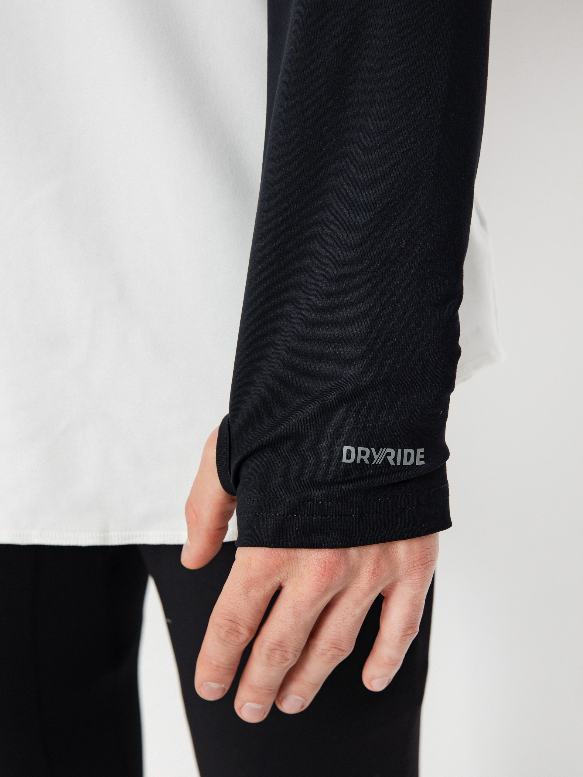 Burton Roadie Tech Midweight Crew Hosszú ujjú felső (stout white/true black)