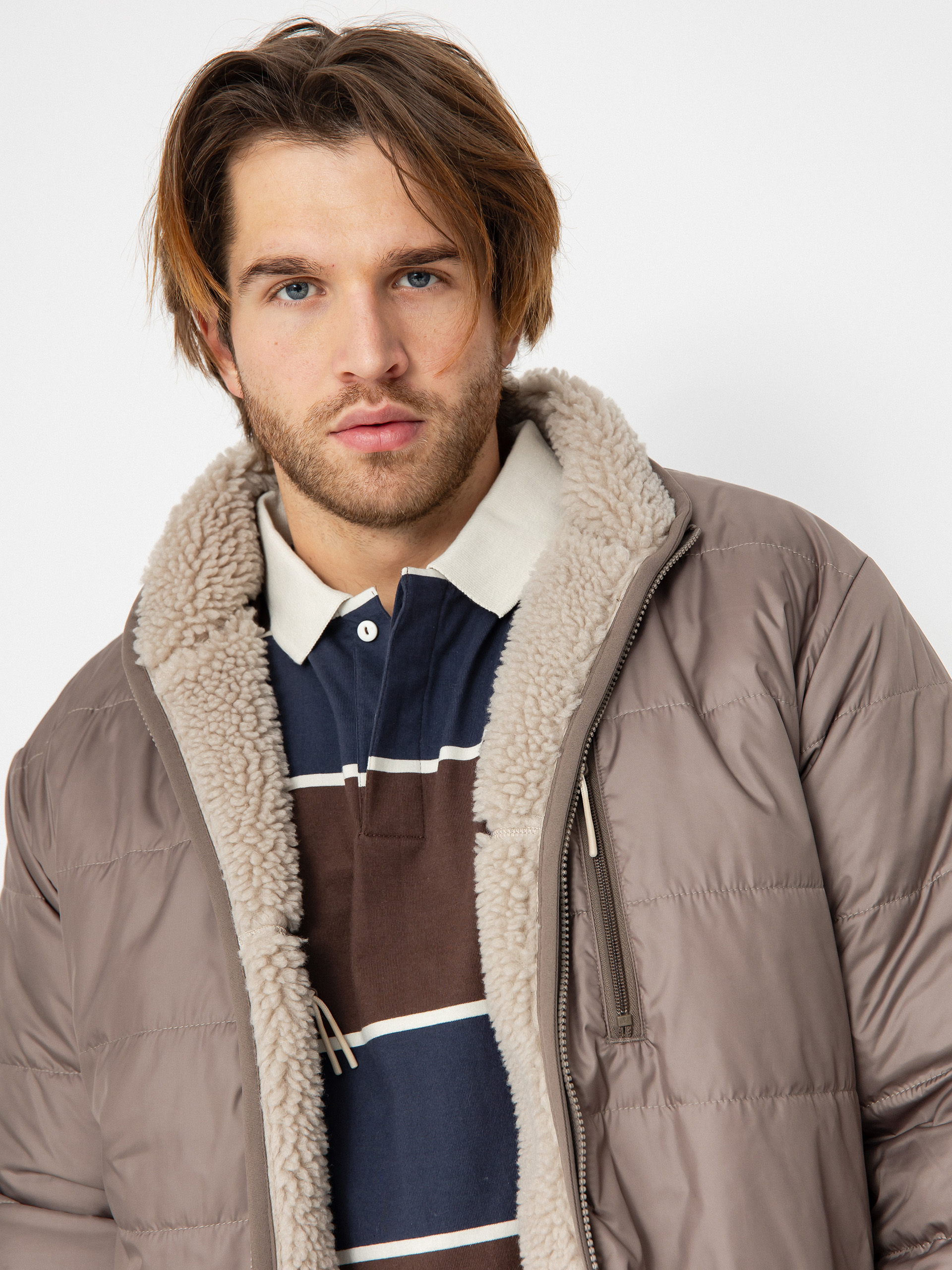 Dzseki Converse Reversible Sherpa (classic taupe / truffle)