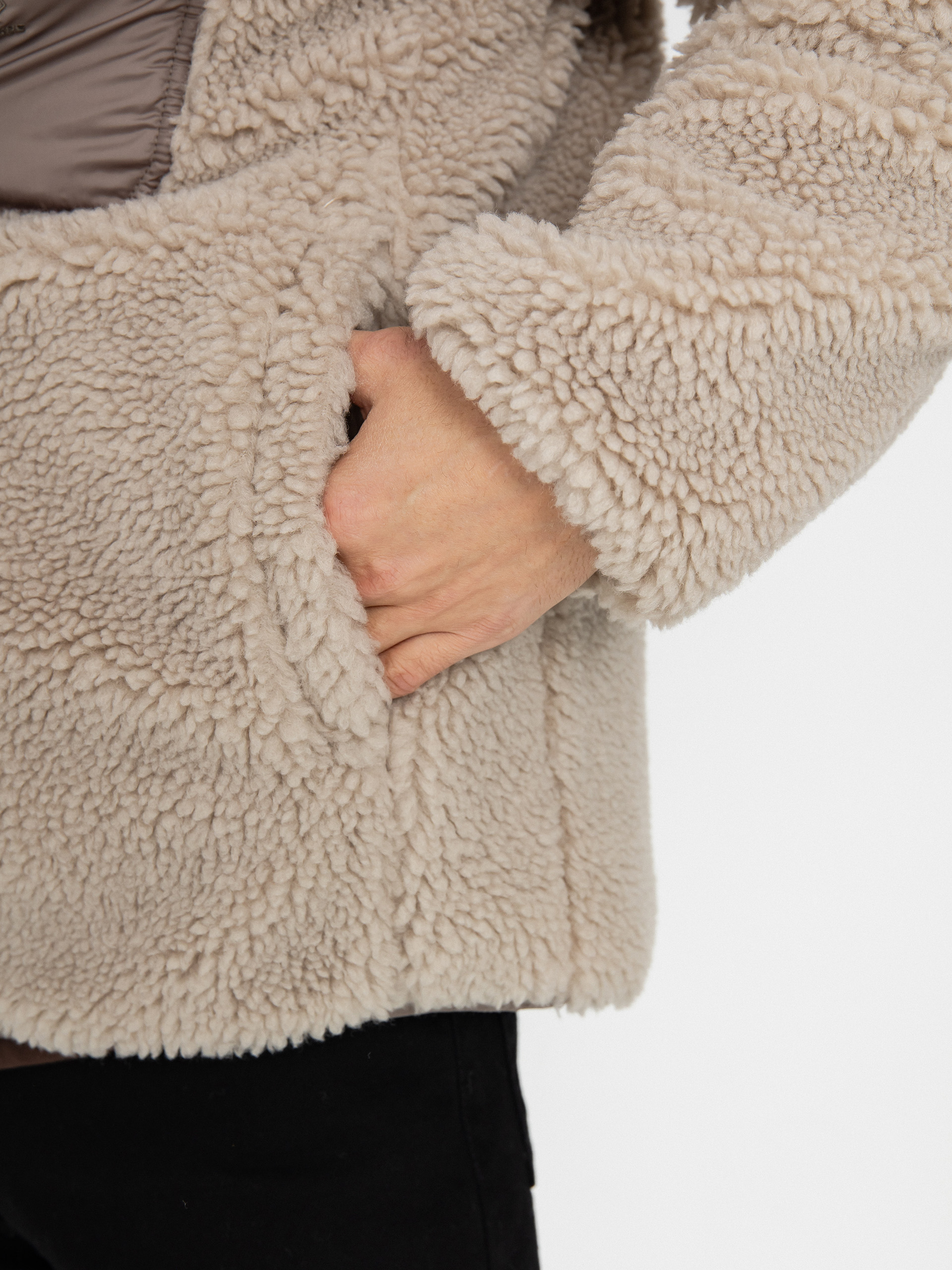 Dzseki Converse Reversible Sherpa (classic taupe / truffle)