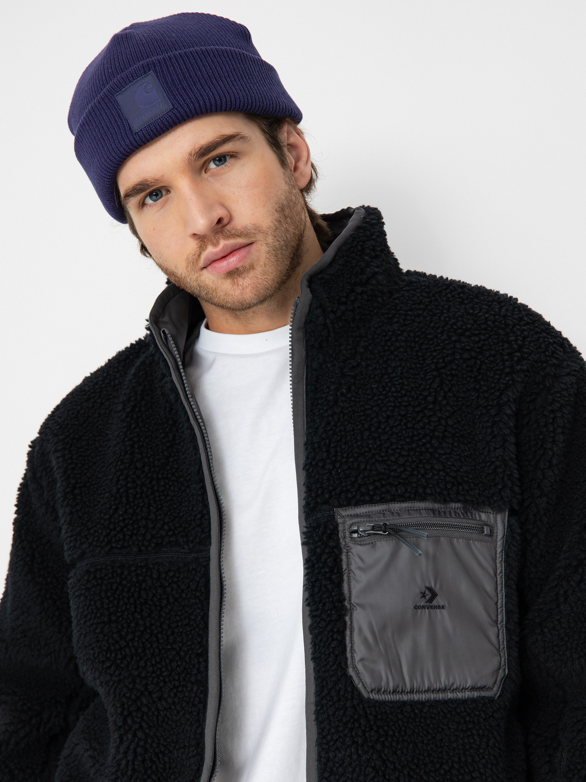 Dzseki Converse Reversible Sherpa (converse black / dark matter)