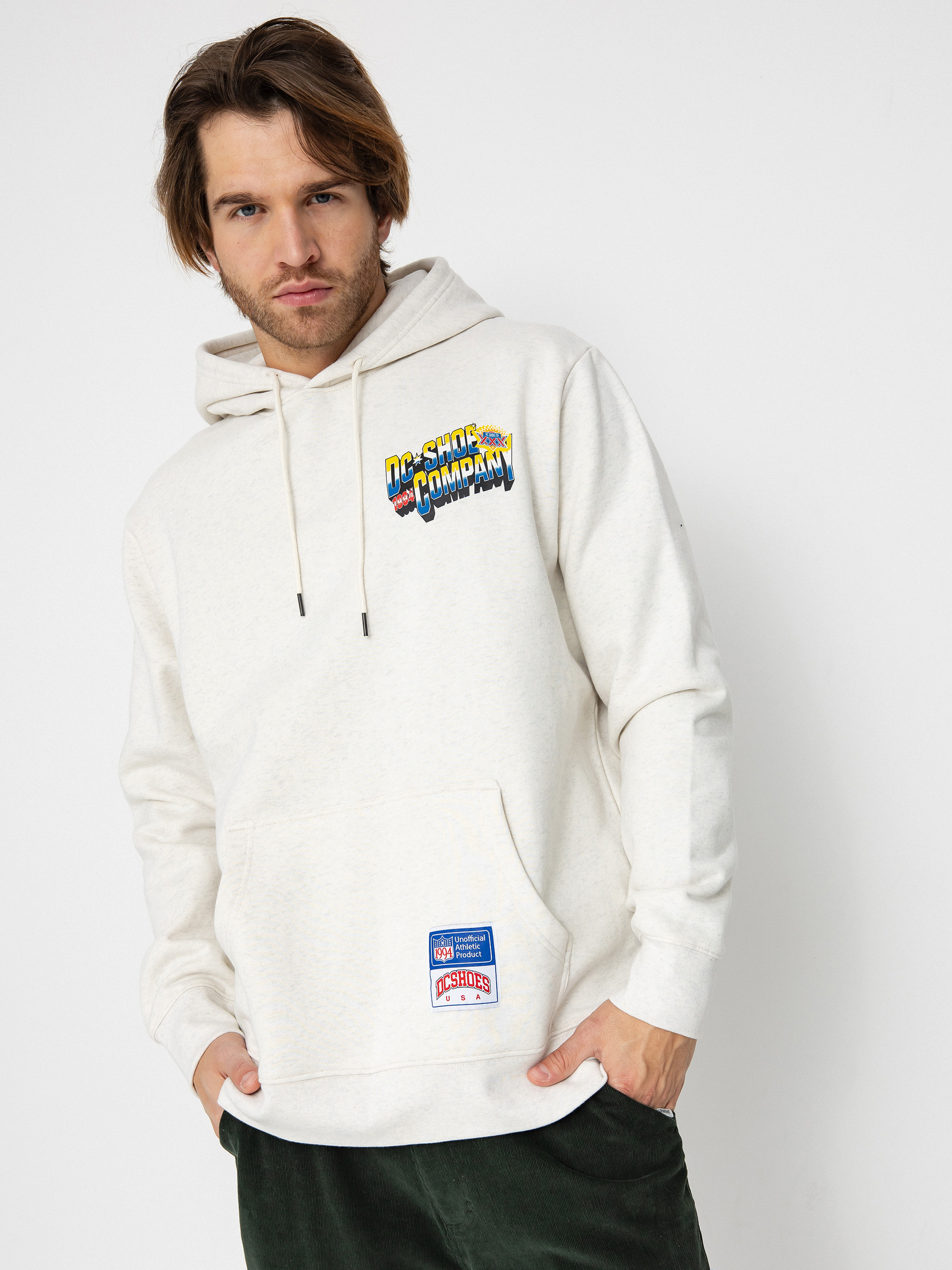 DC 94 Take Over HD Kapucnis pulóver (snow heather)