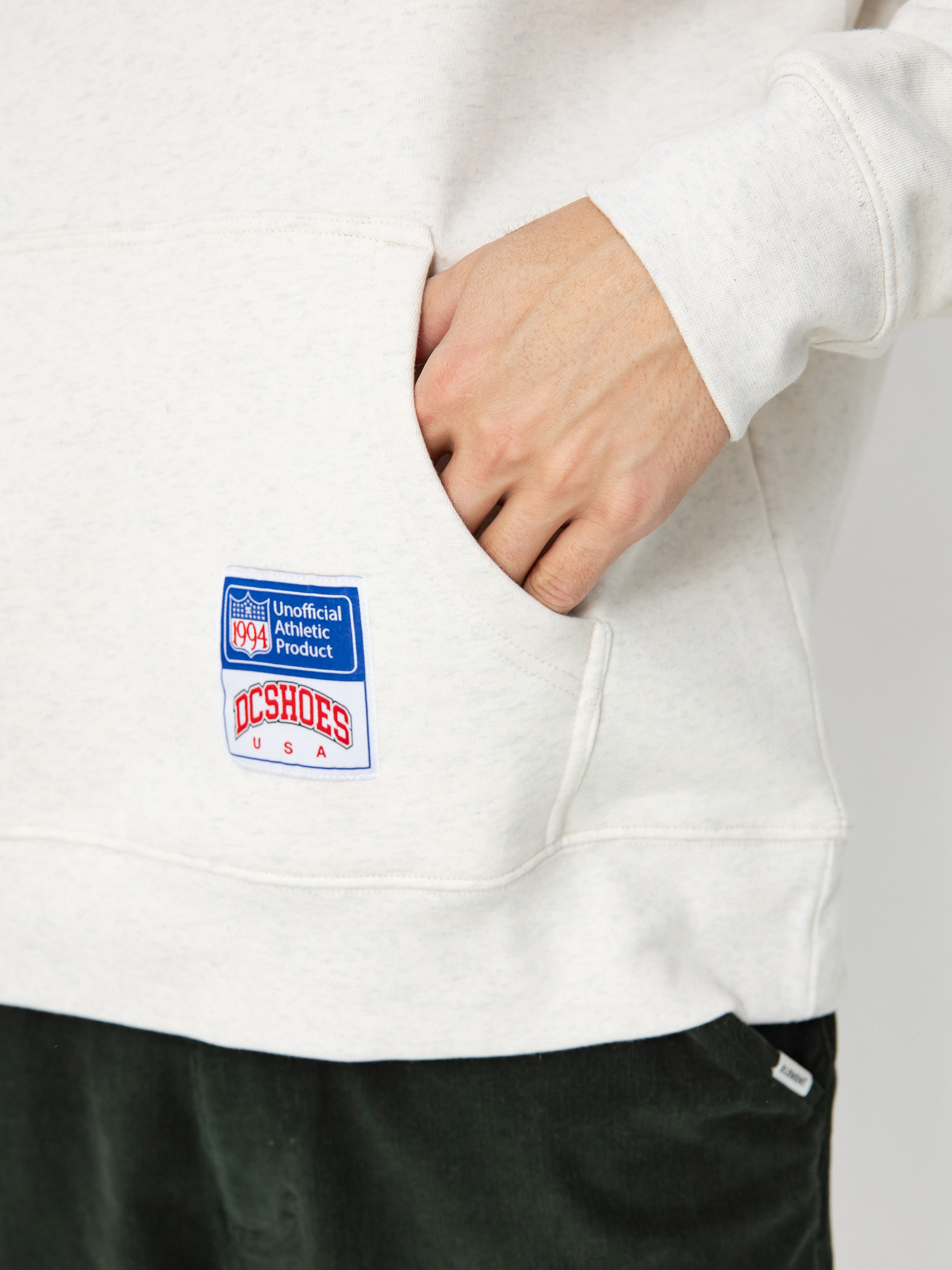 DC 94 Take Over HD Kapucnis pulóver (snow heather)