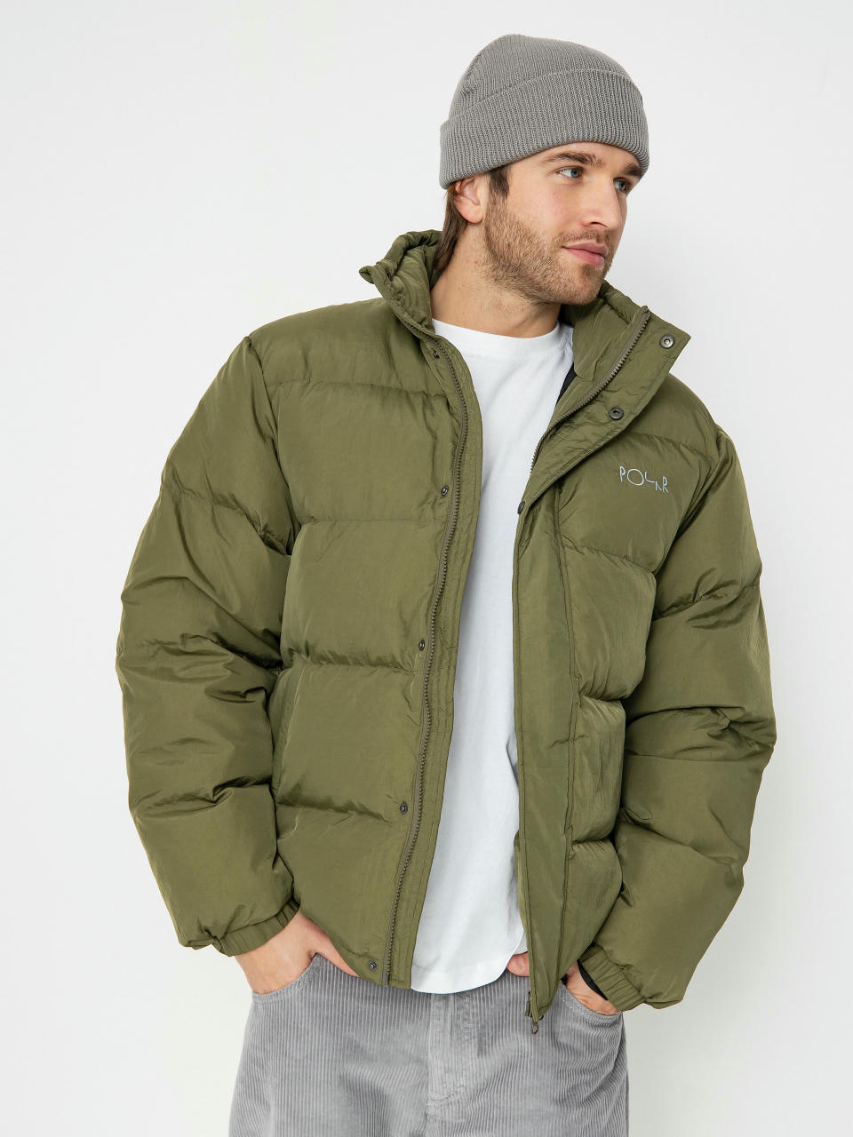 Dzseki Polar Skate Basic Puffer (army green)