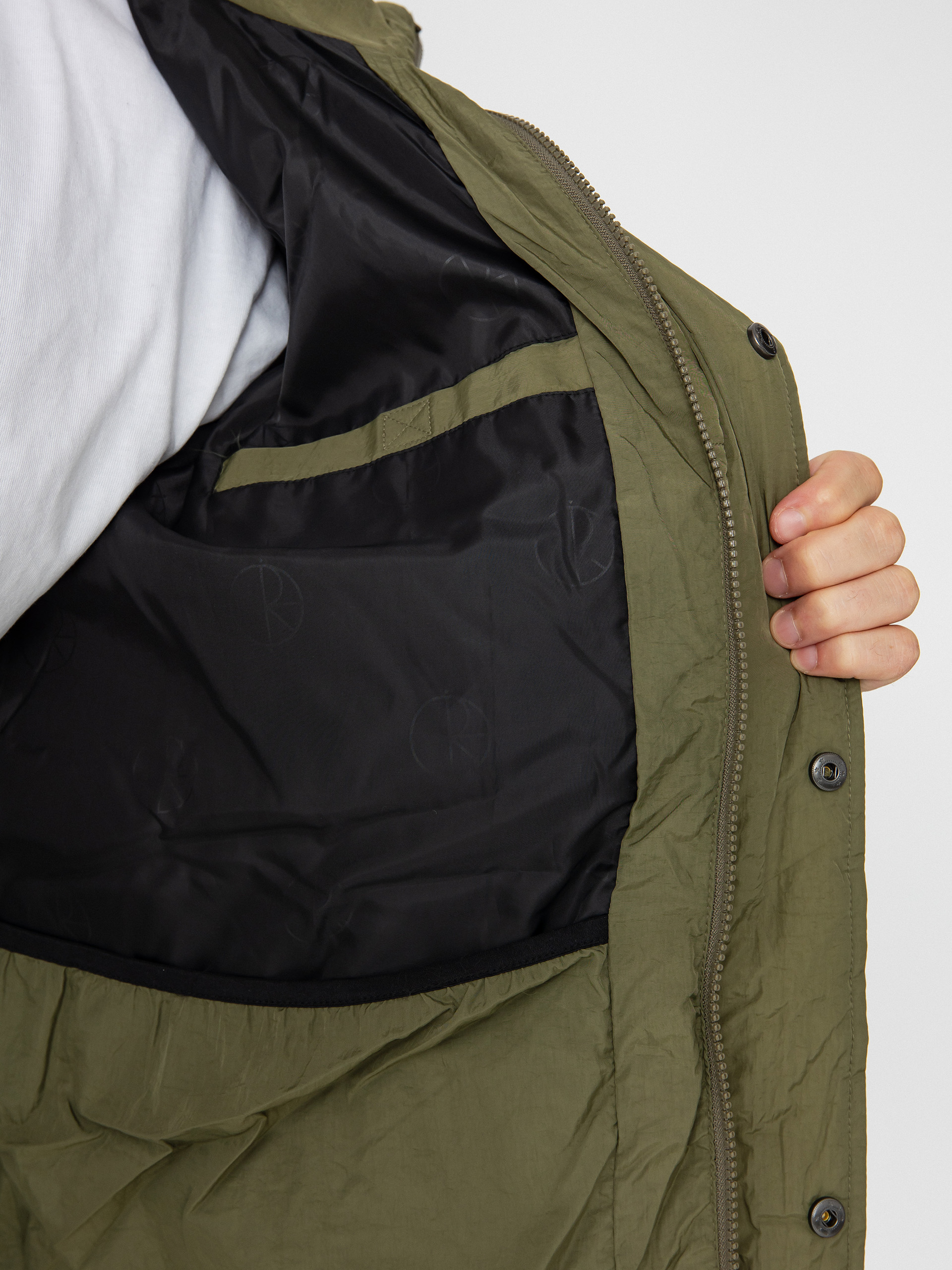Dzseki Polar Skate Basic Puffer (army green)