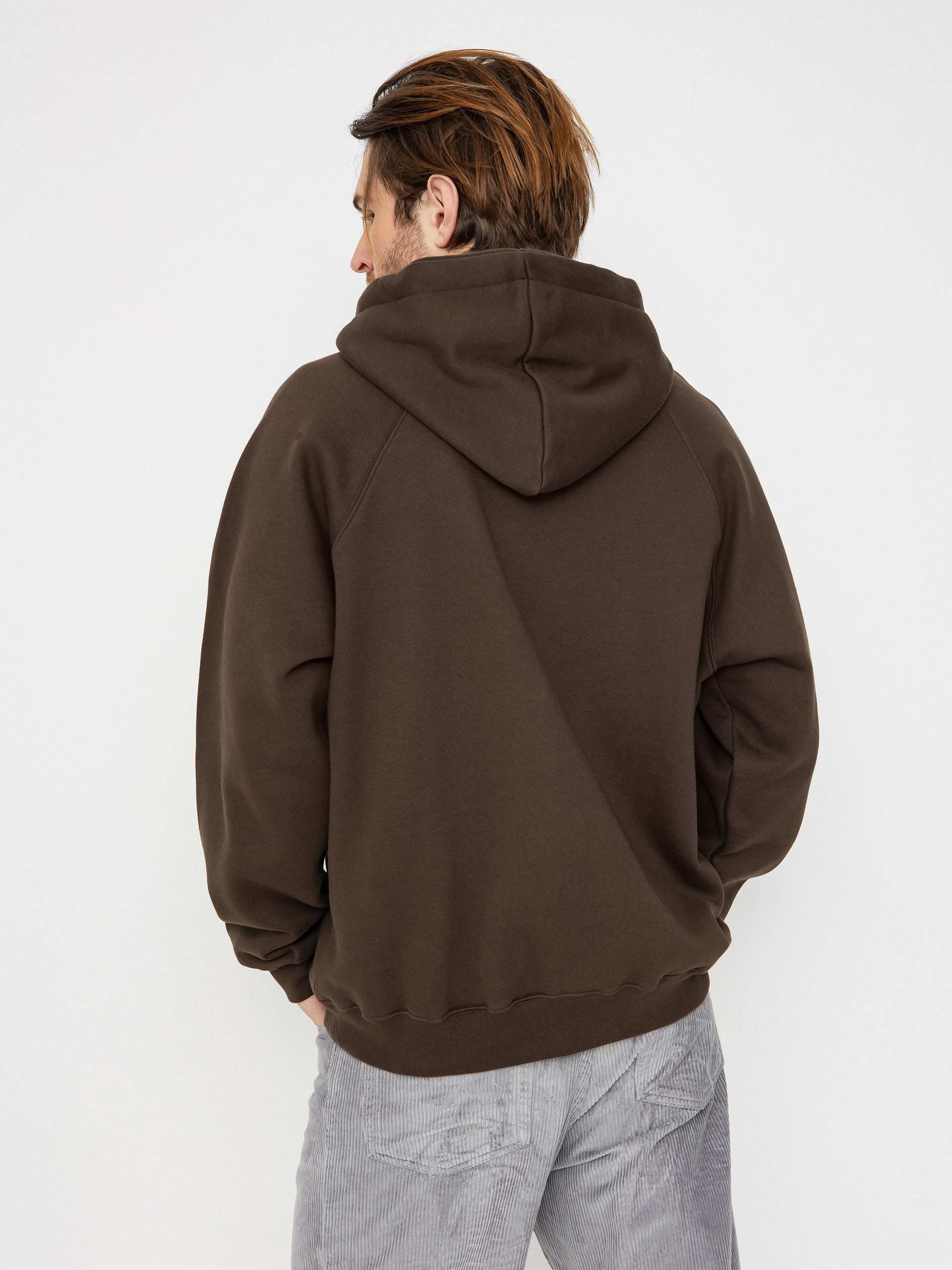 Kapucnis pulóver Polar Skate Default HD (brown)