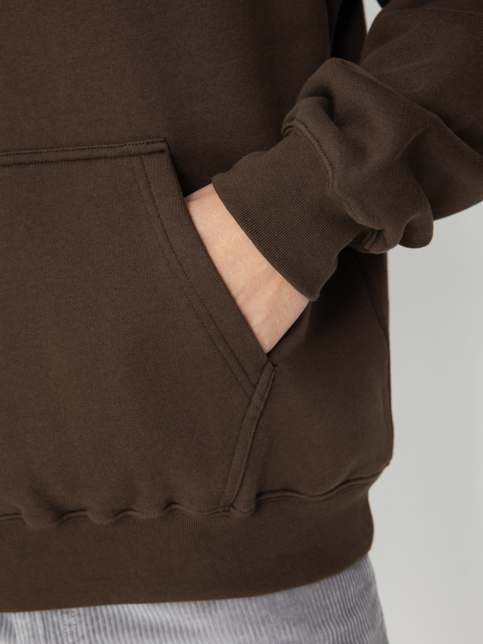 Kapucnis pulóver Polar Skate Default HD (brown)