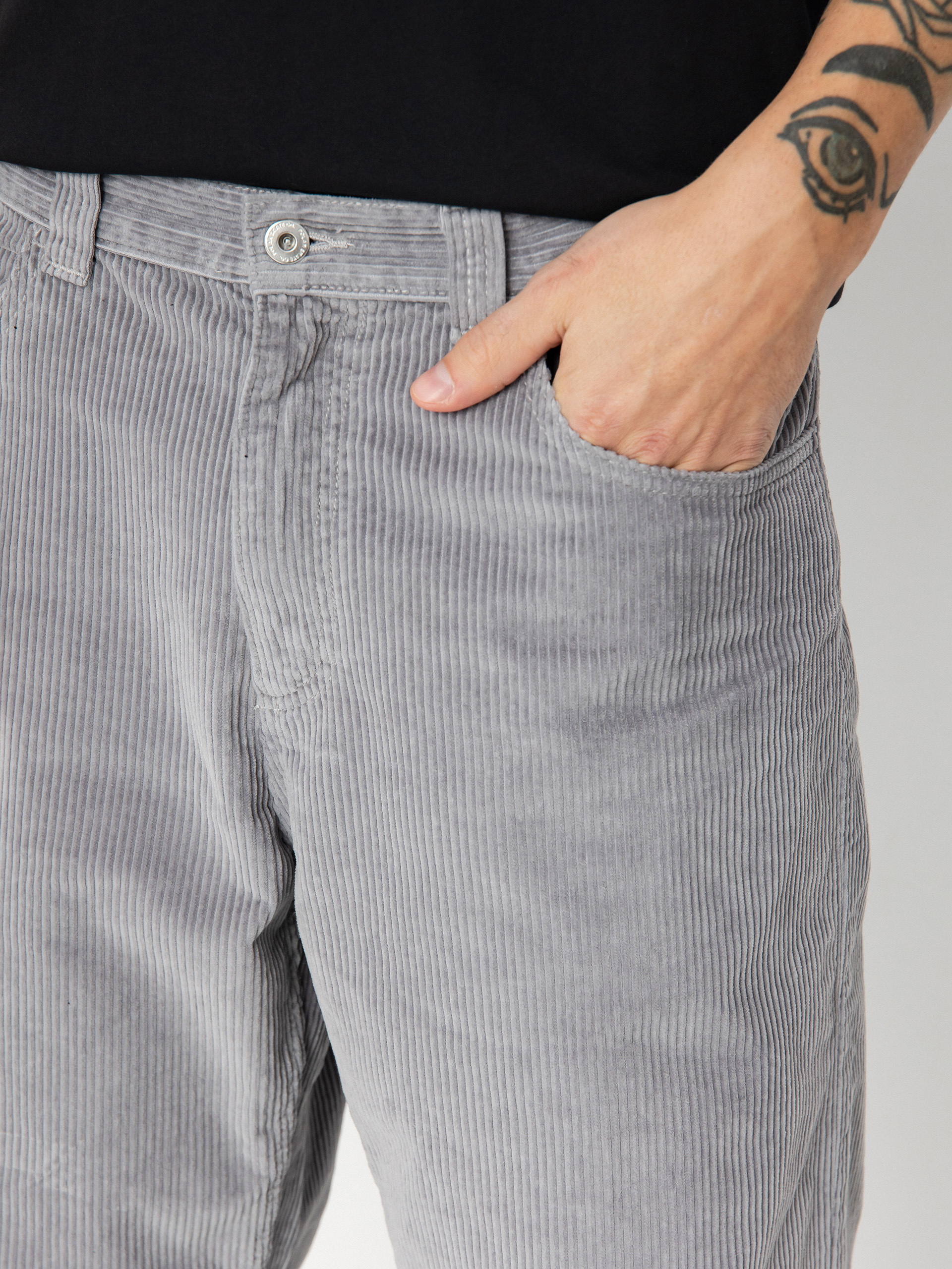 Kisnadrág Polar Skate 93! Cord (silver)