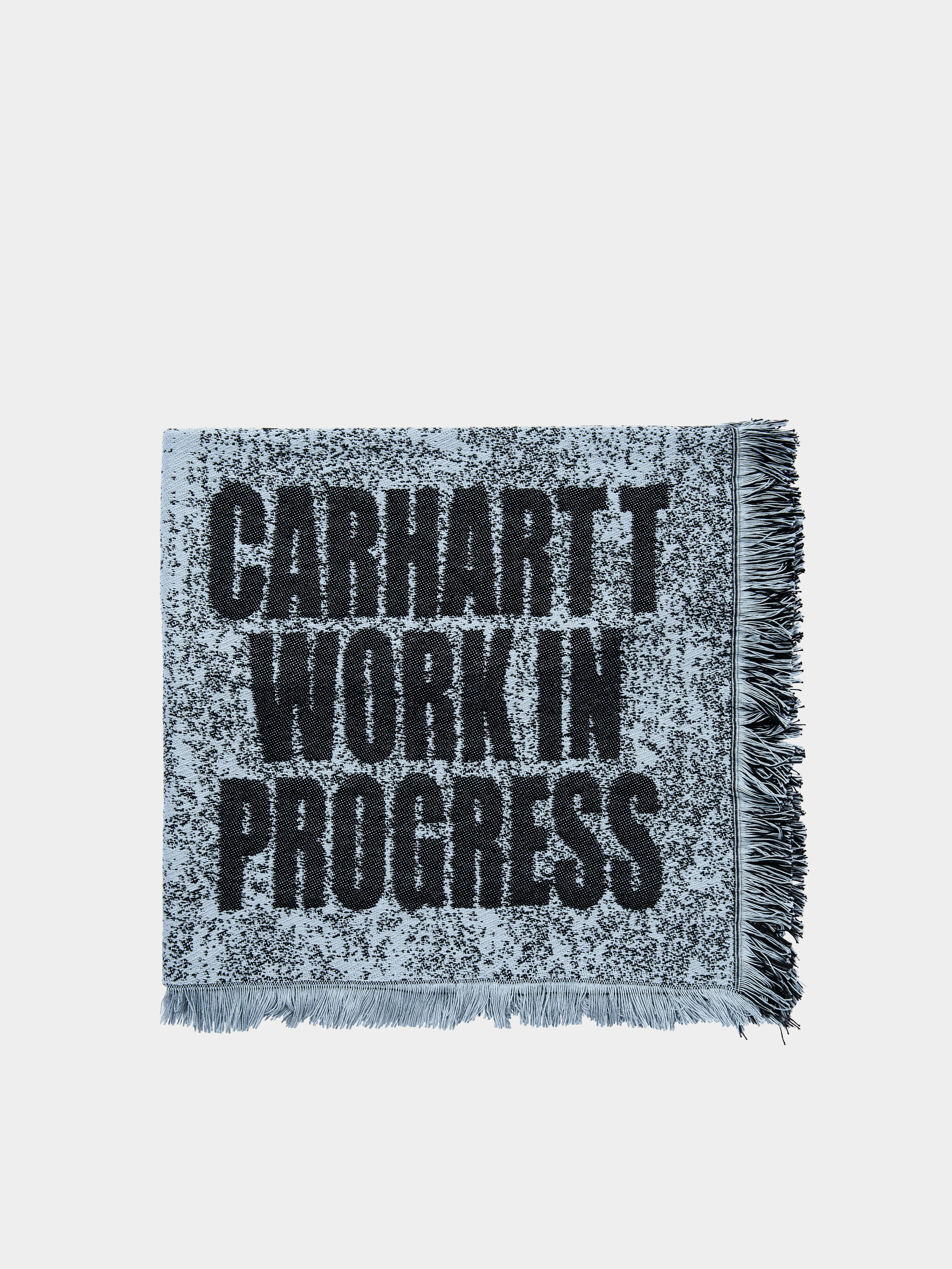 Akcesoria Carhartt WIP Chrysanthemum Woven Blanket (misty sky/black)