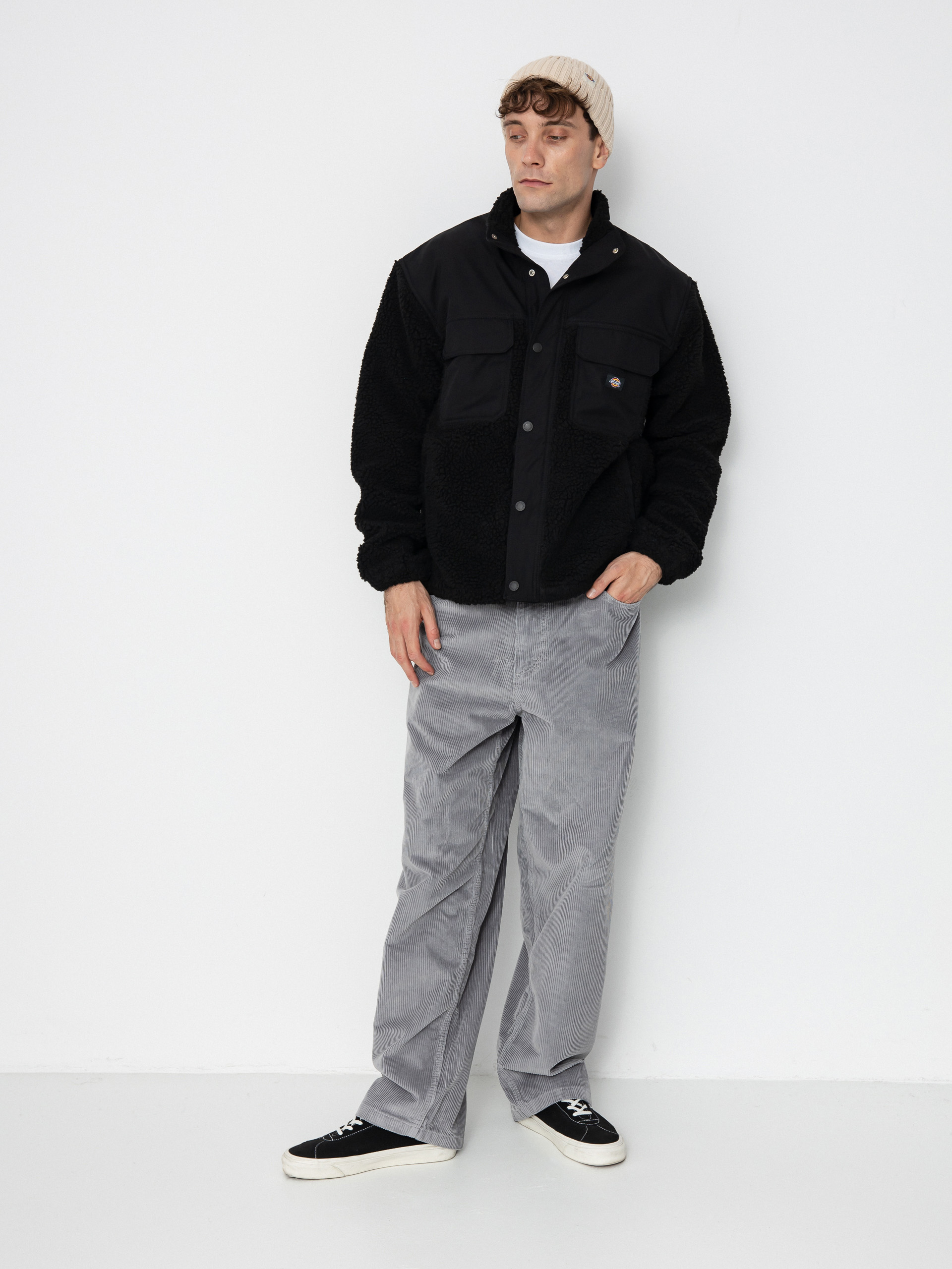 Polu00e1r pulu00f3ver Dickies Pinesdale (black)