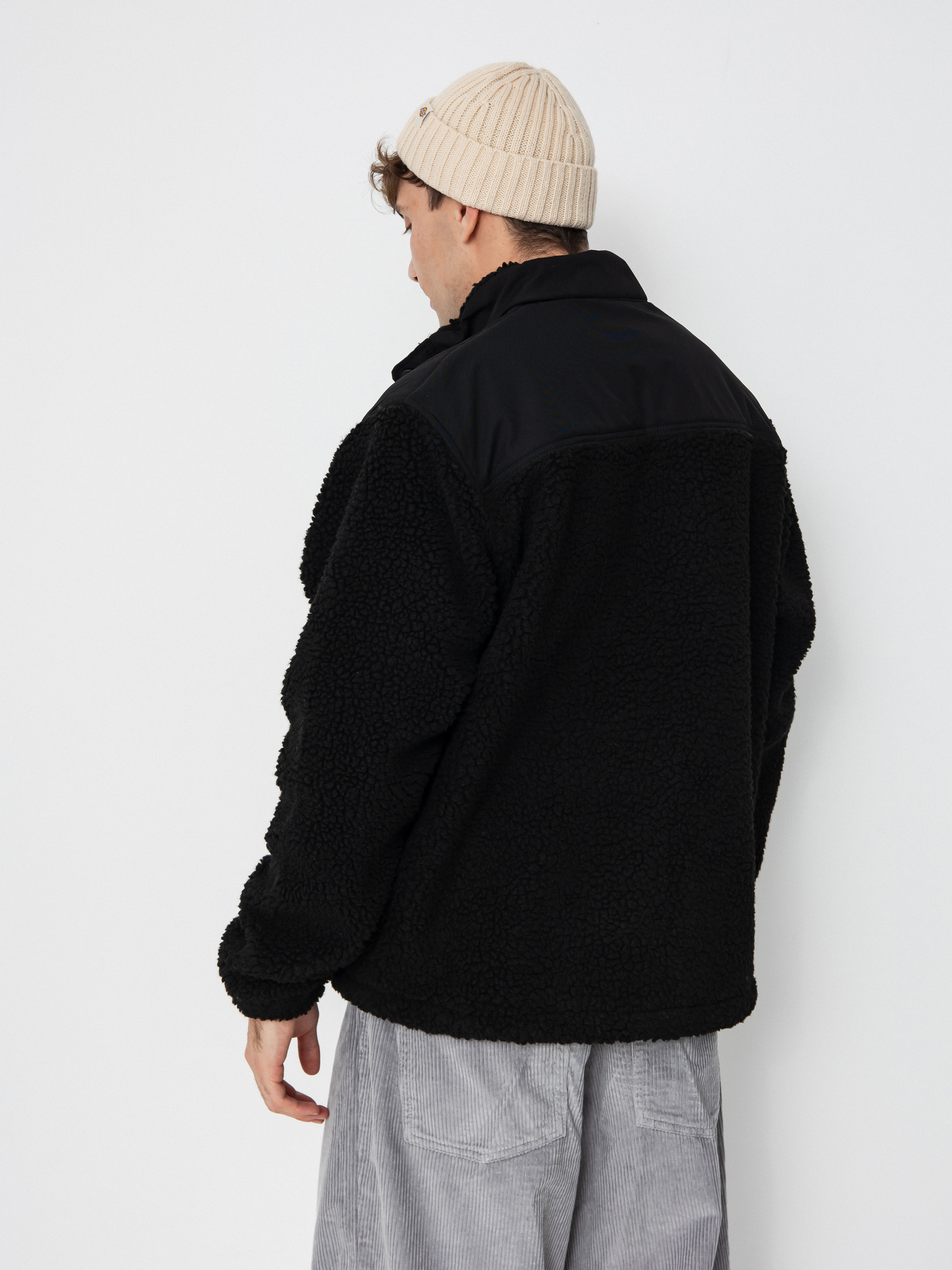 Férfi Polár pulóver Dickies Pinesdale (black)