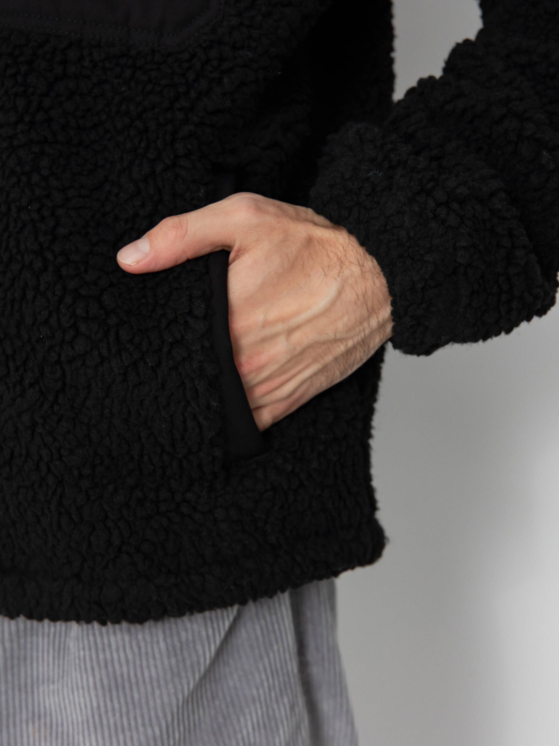 Férfi Polár pulóver Dickies Pinesdale (black)