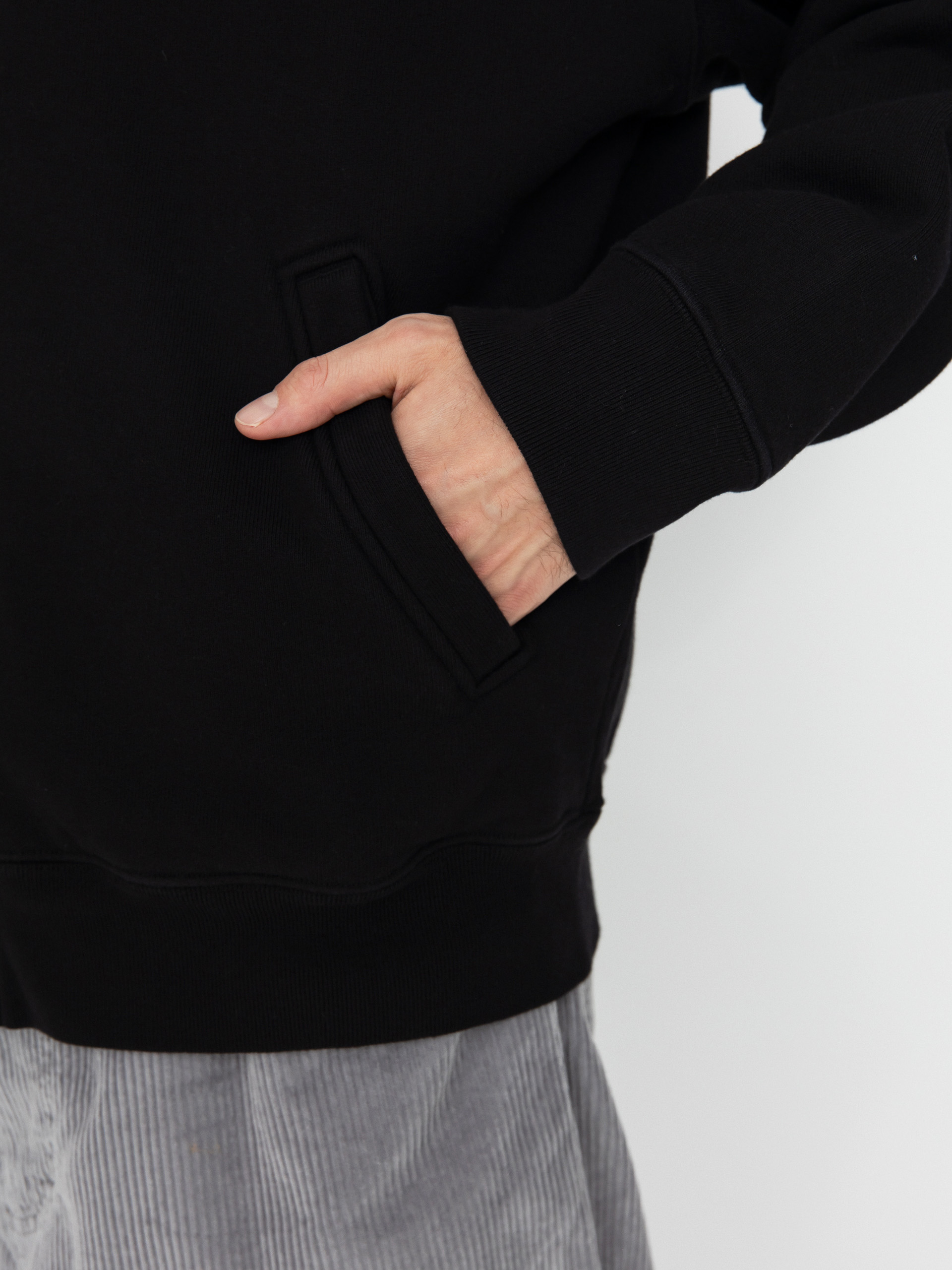 Kapucnis pulóver Polar Skate Ed ZHD (black)