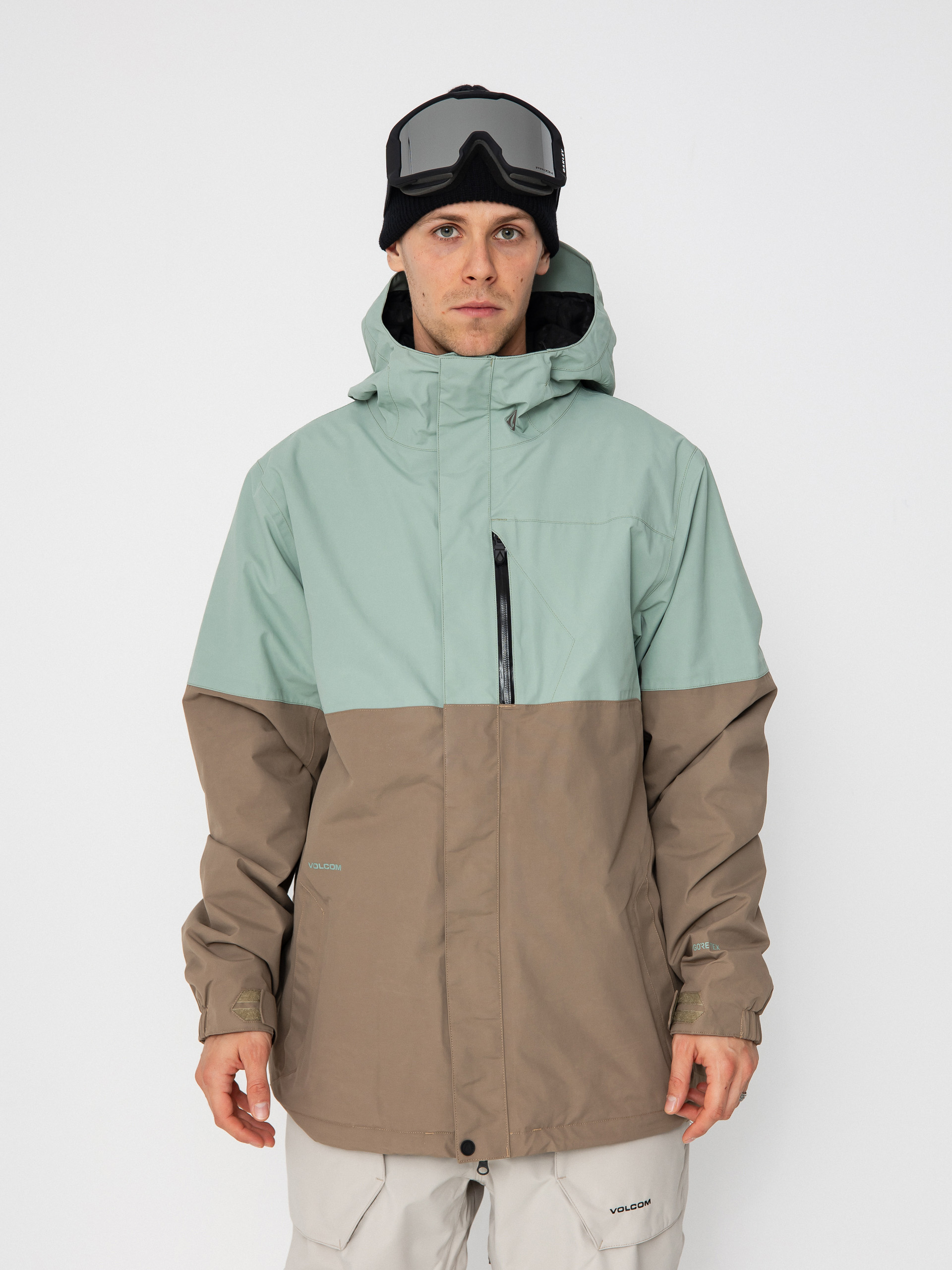 Snowboard dzseki Volcom L Ins Gore Tex (agave)