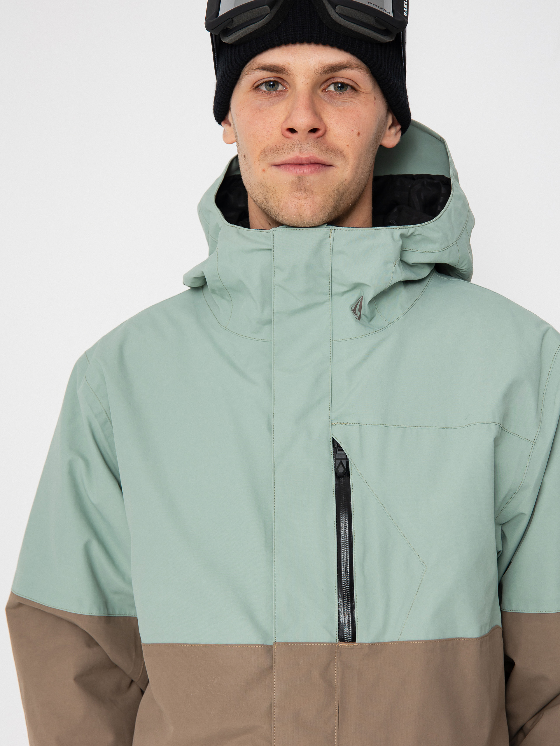 Férfi Snowboard dzseki Volcom L Ins Gore Tex (agave)