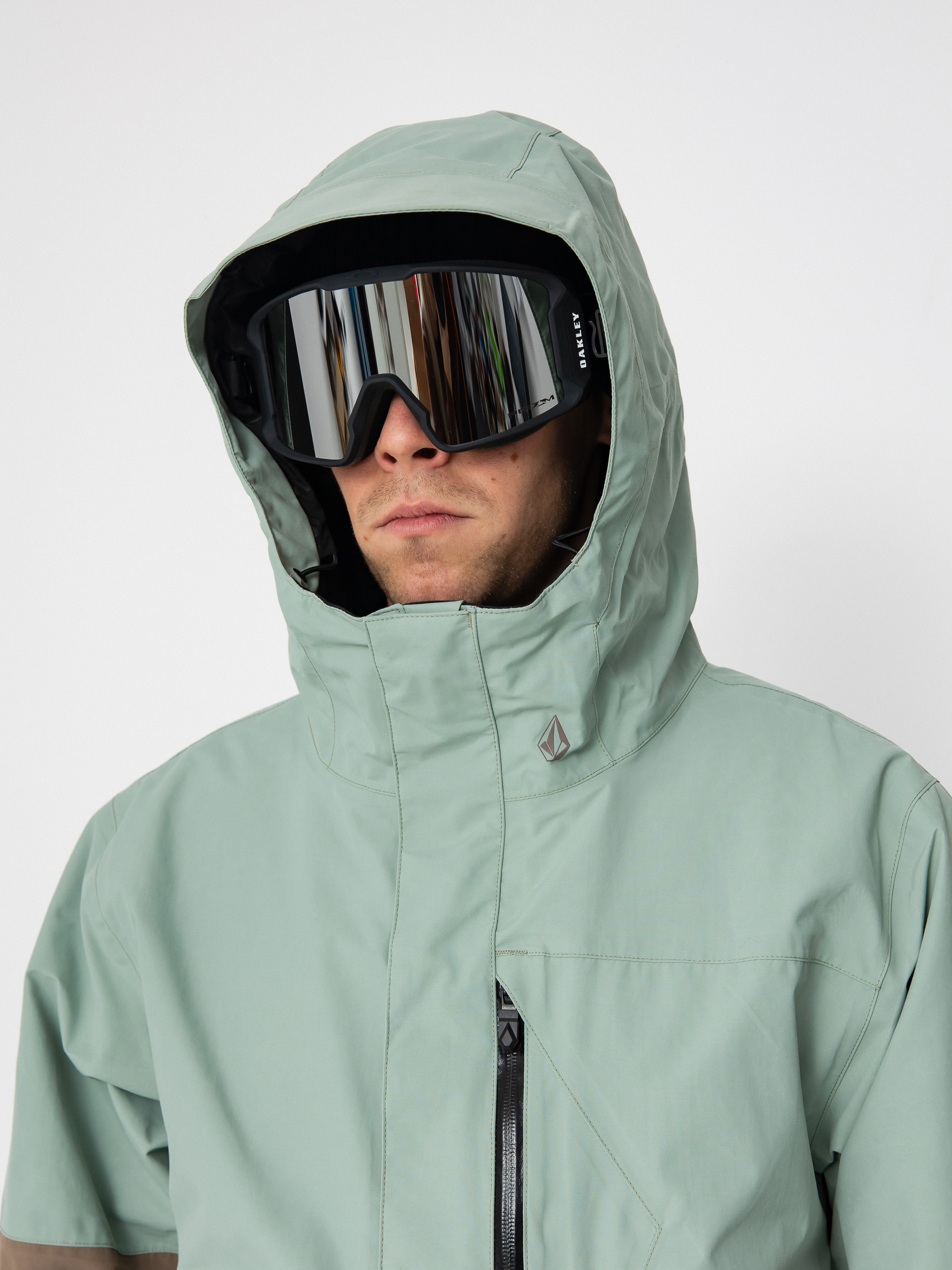 Férfi Snowboard dzseki Volcom L Ins Gore Tex (agave)